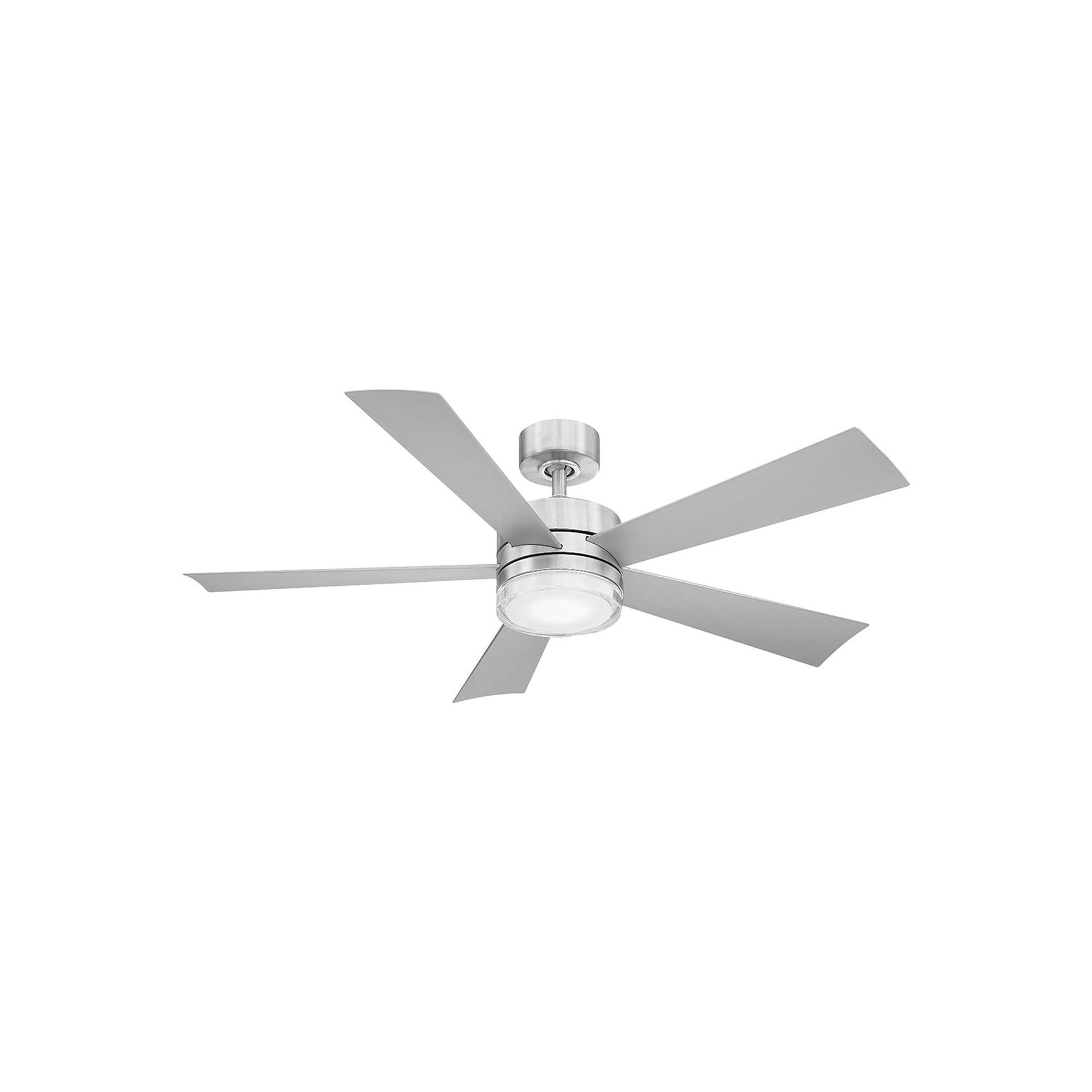 Wynd 5 - Blade Outdoor /Indoor Smart Ceiling Fan with Remote Control and LED Light Kit Included