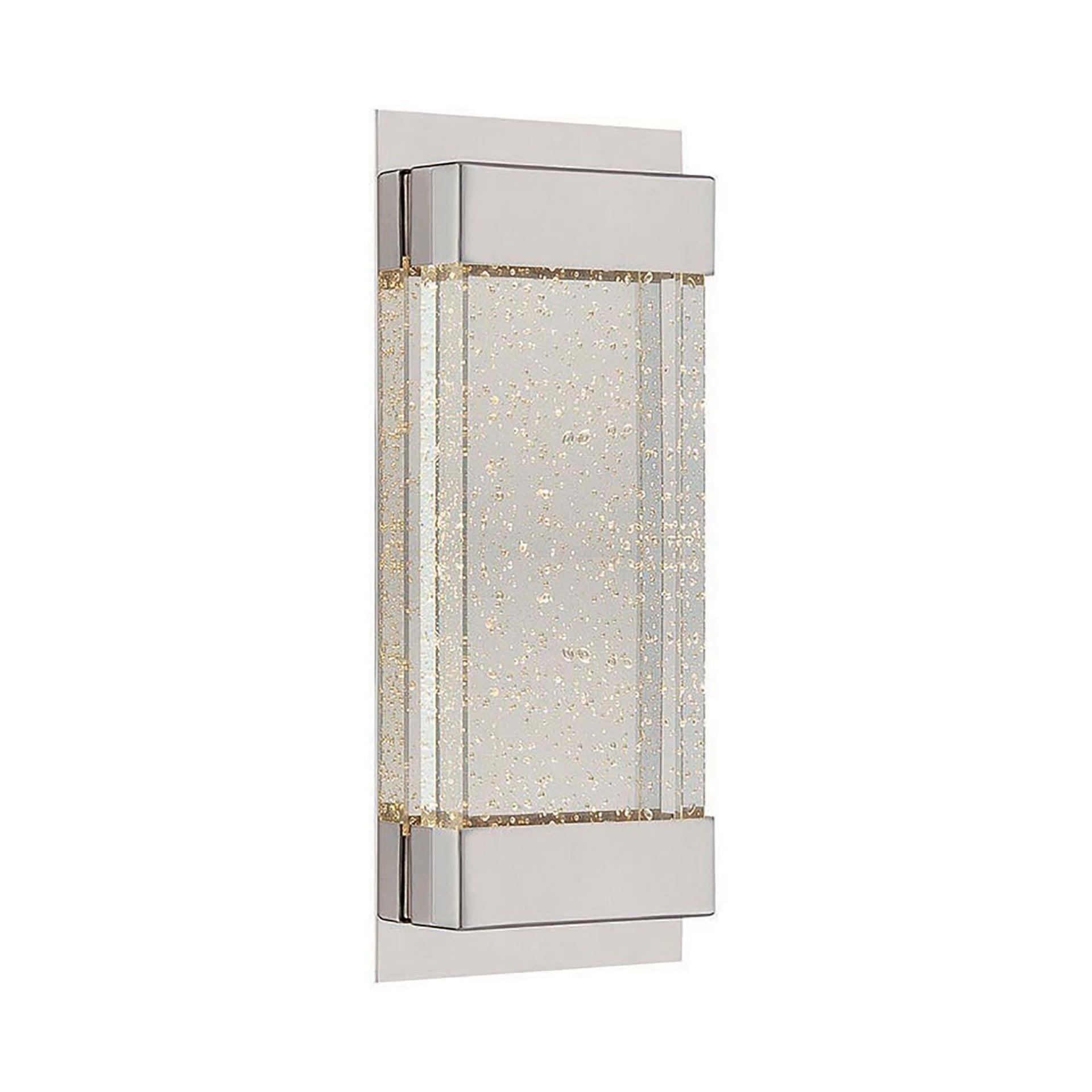WAC Lighting Mythical 13" 1-Light LED 3000K Aluminum Wall Sconce in Nickel