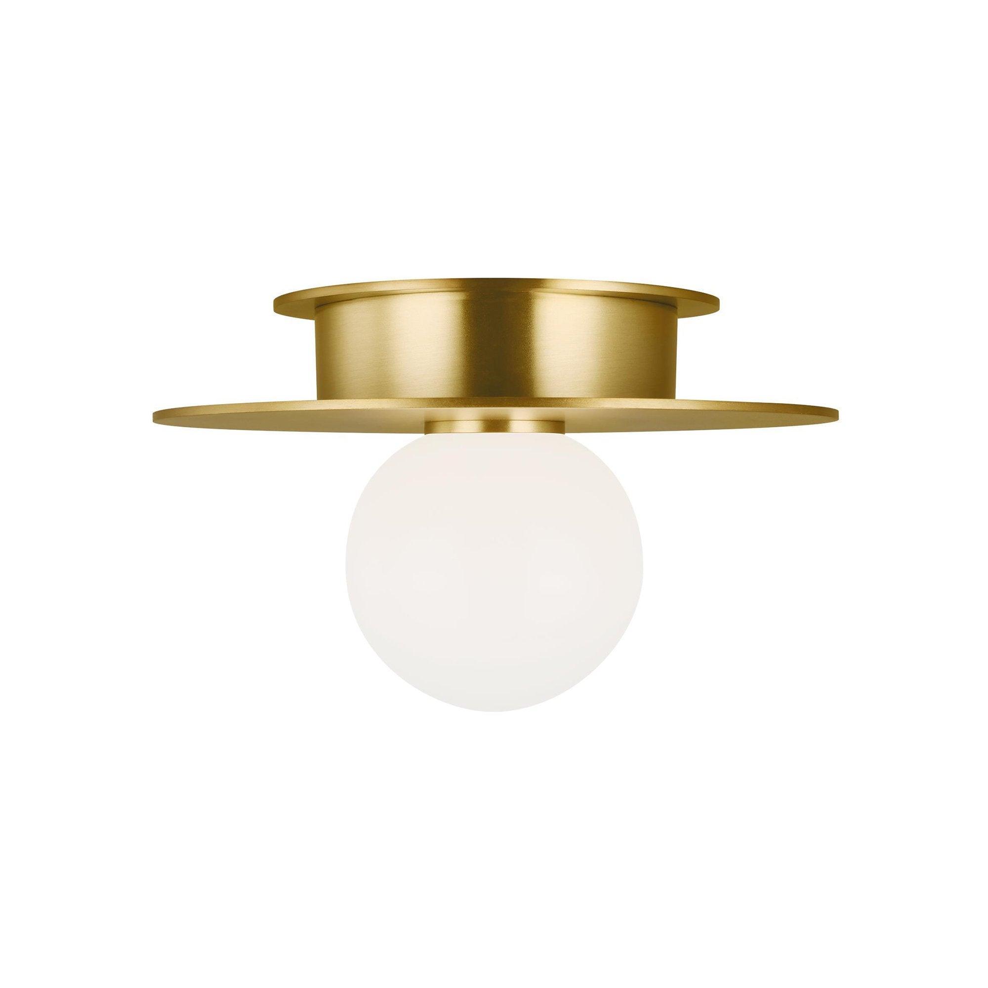 Nodes Flush Mount Light by Kelly Wearstler - Black / 17.5"Dia