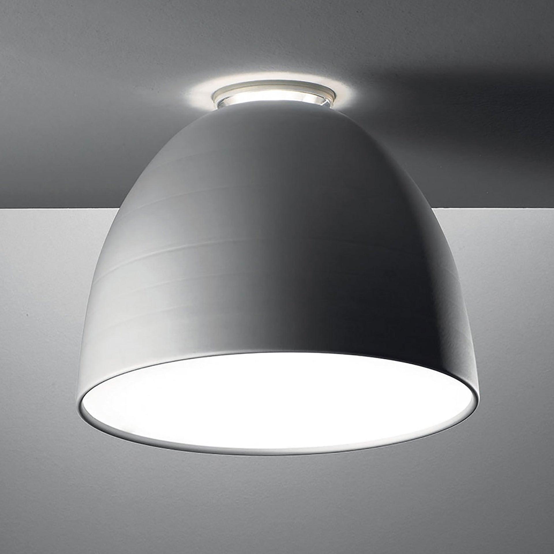 Nur Mini Bowl-Shaped Aluminum LED Ceiling Light