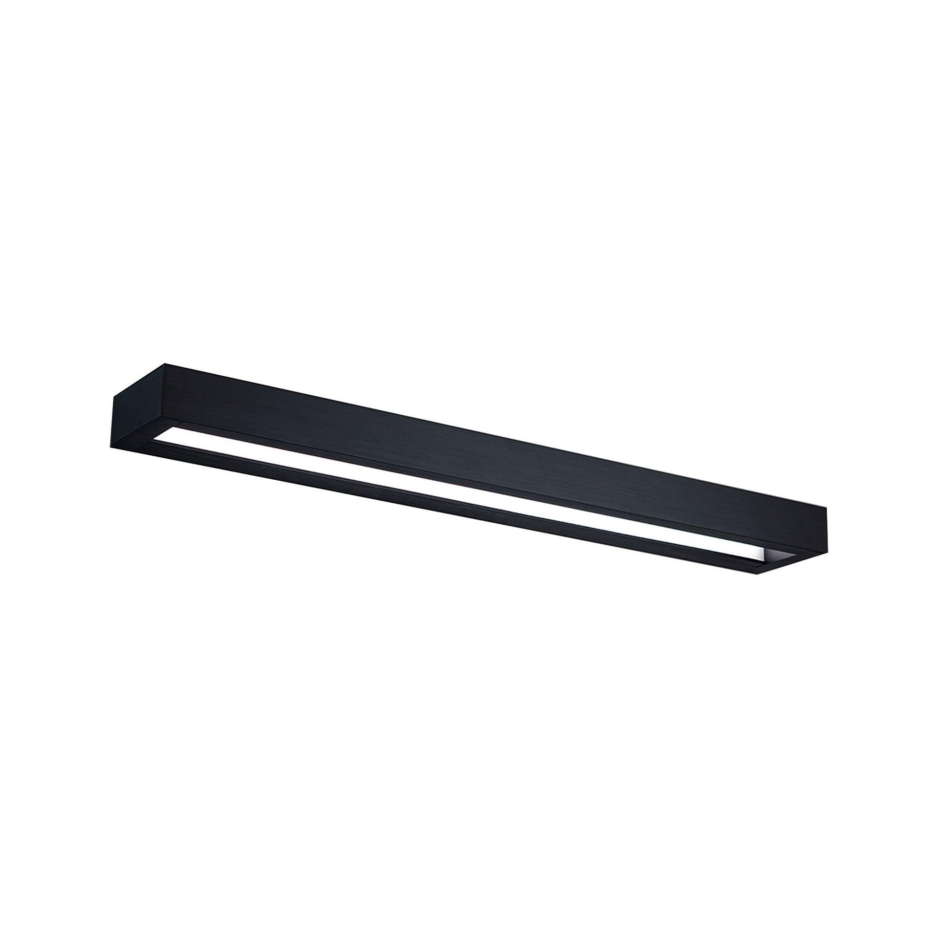 Modern Black Open Bar LED Vanity Light with CCT Switch