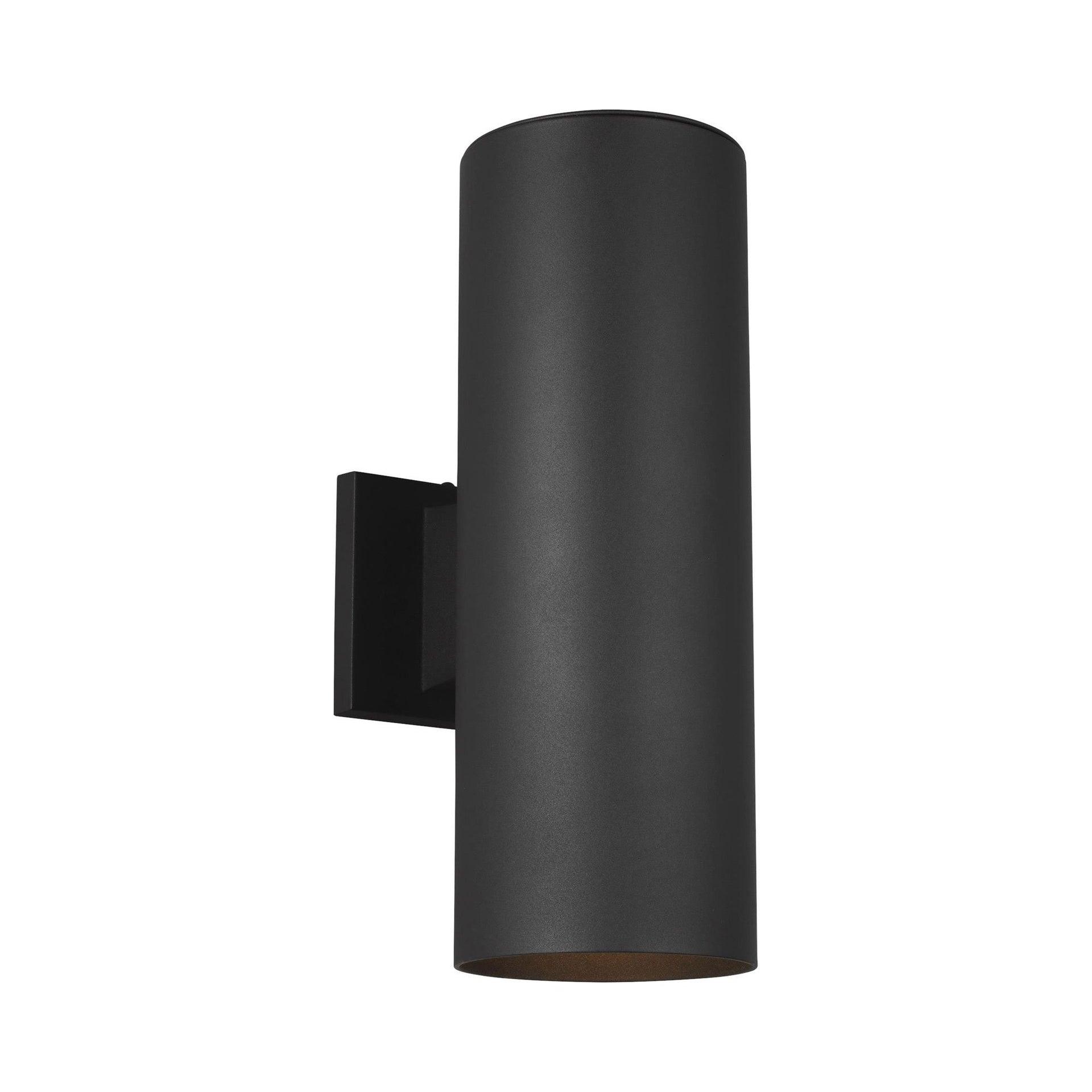 Porcia Outdoor Sconce - Black / 14.25"H