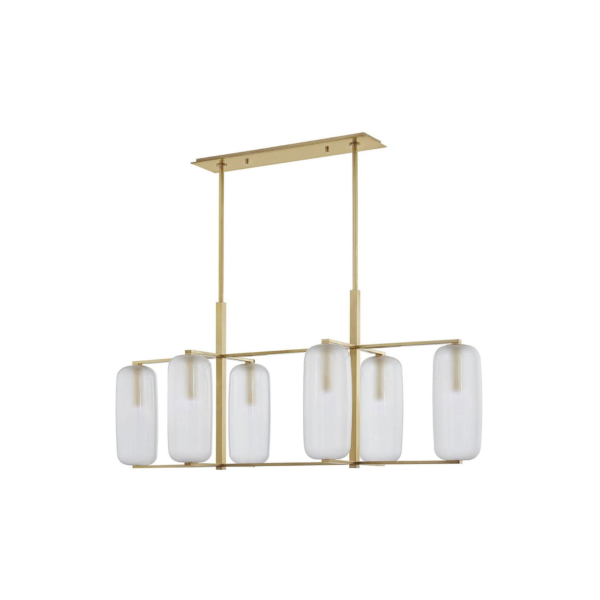 Jerry Chandelier - Brass / 6 Light