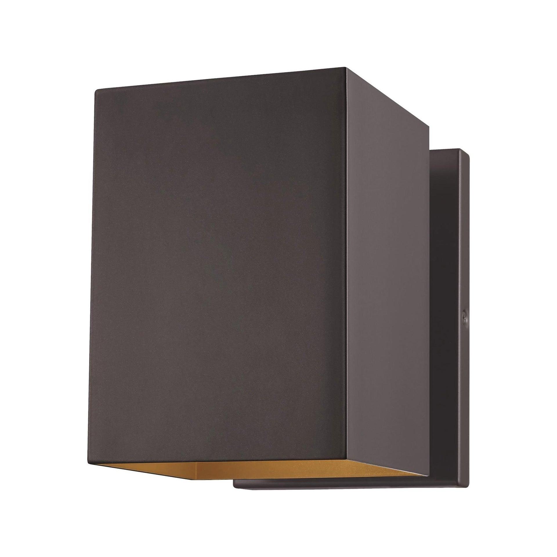 Lennart Outdoor Sconce - Bronze / 7"H