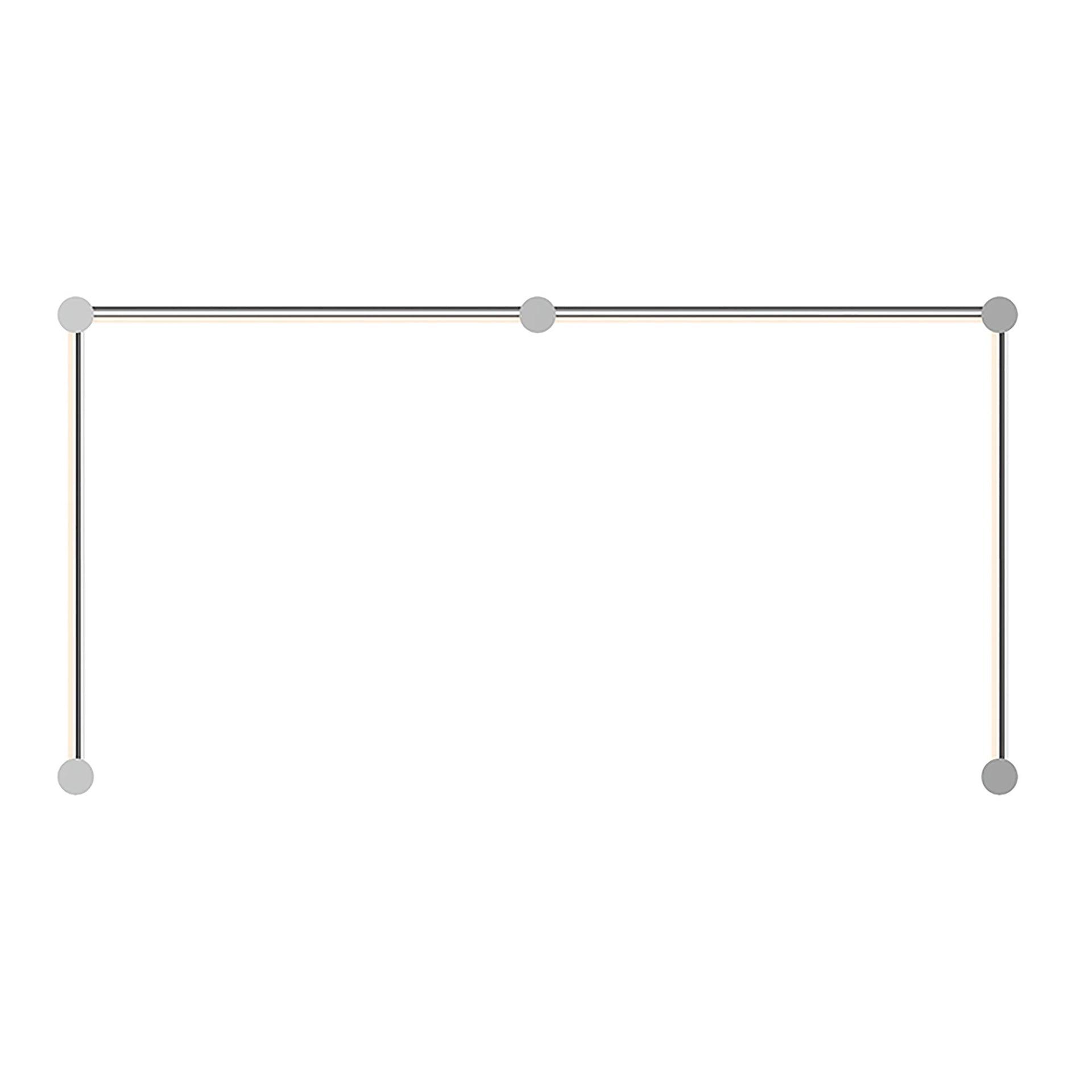 Purolinear 360 Dimmable Chrome LED Wall Sconce
