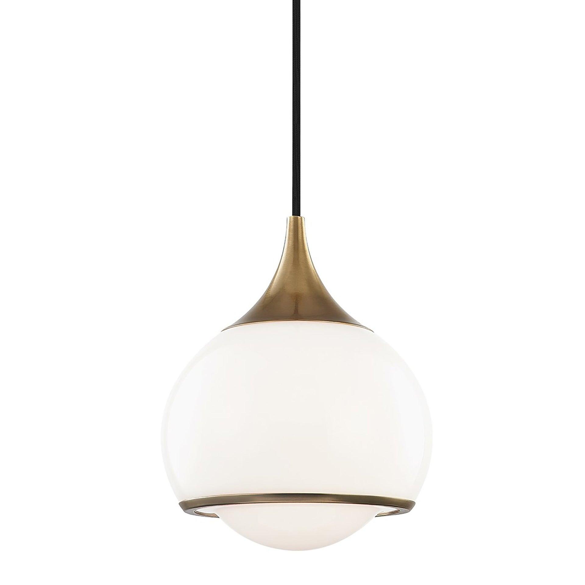Kegan Single Light Glass Dimmable Pendant