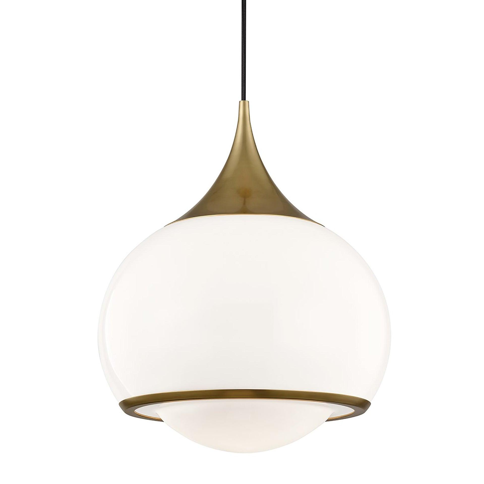 Kegan Single Light Glass Dimmable Pendant