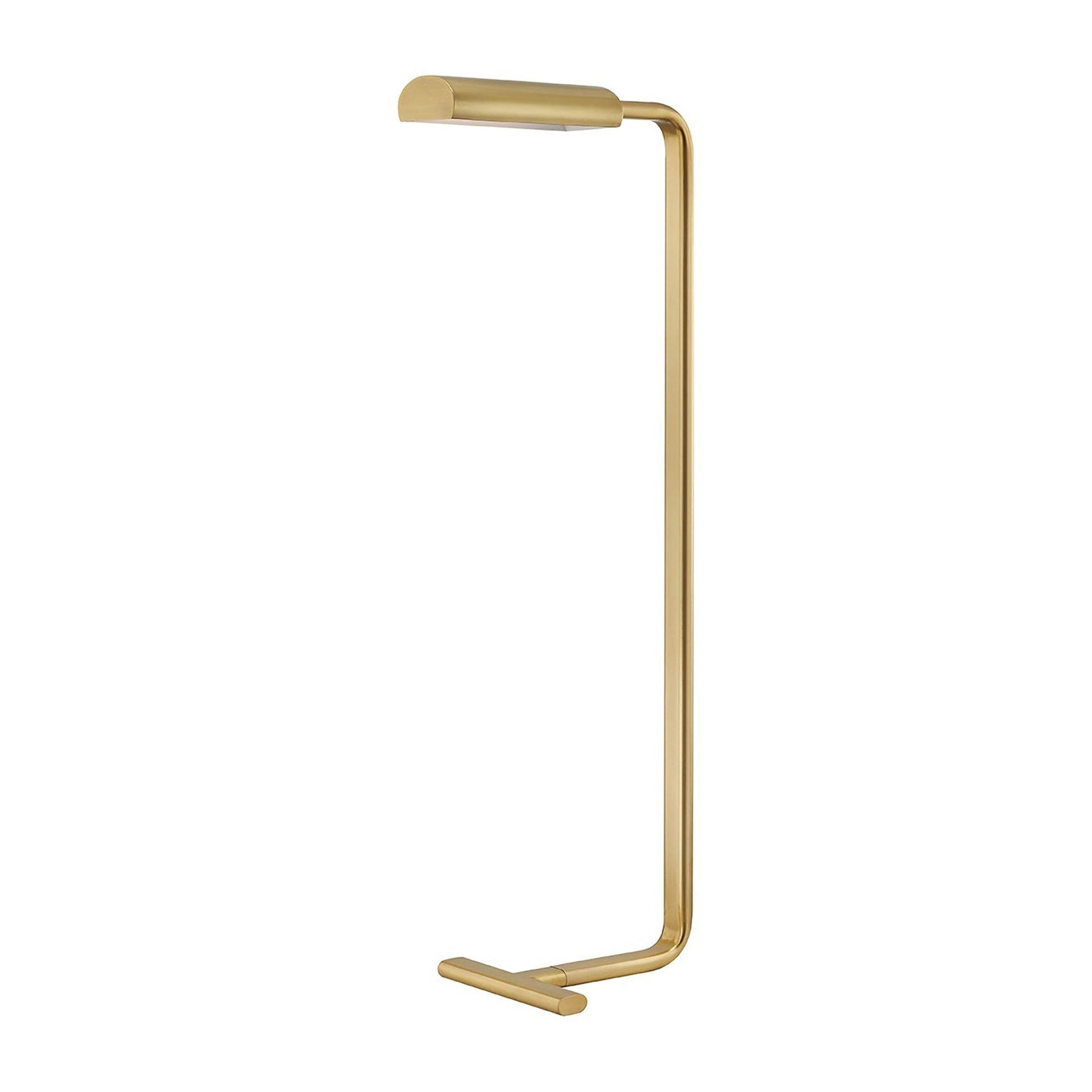 Reid Floor Lamp - Aged Brass