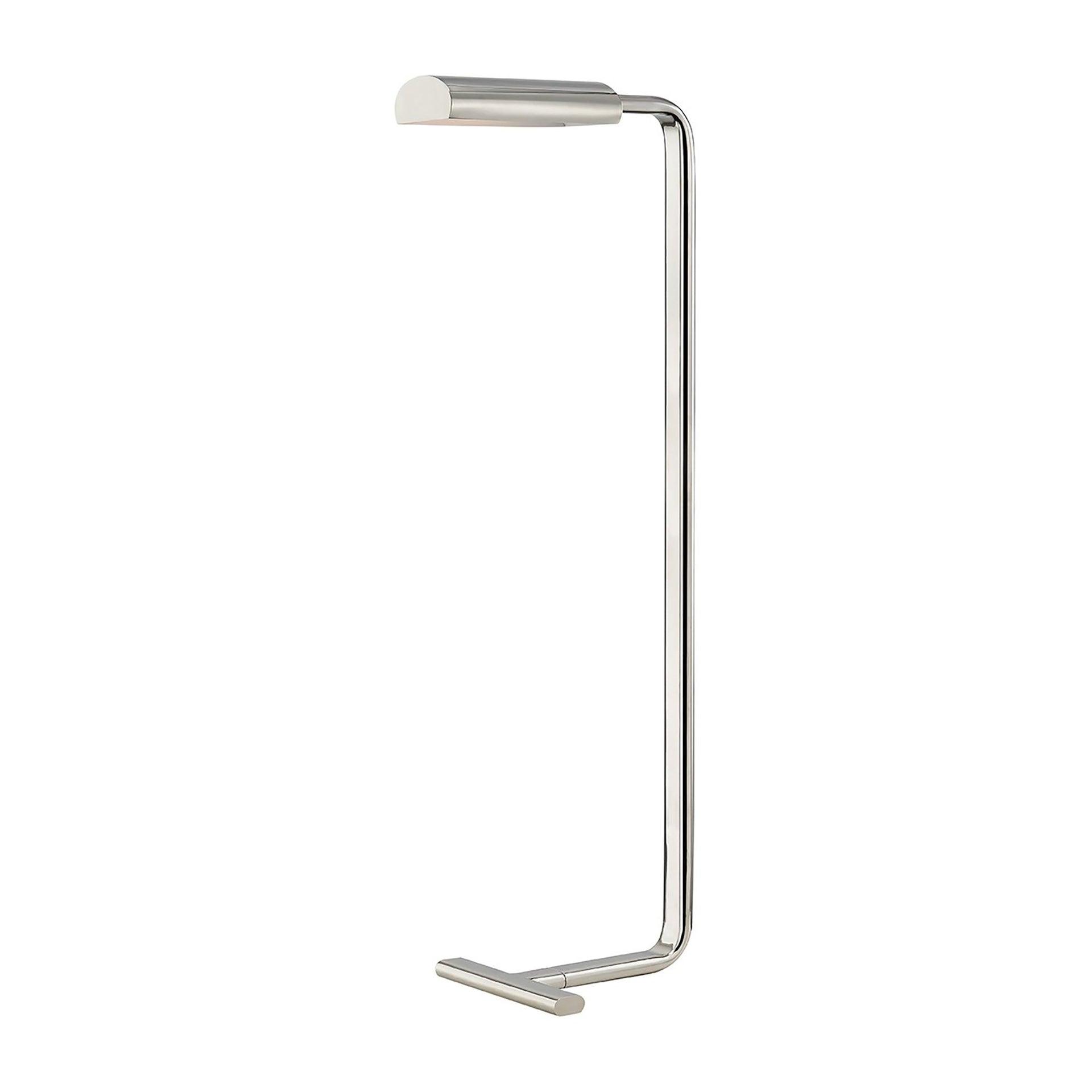 Reid Floor Lamp - Polished Nickel