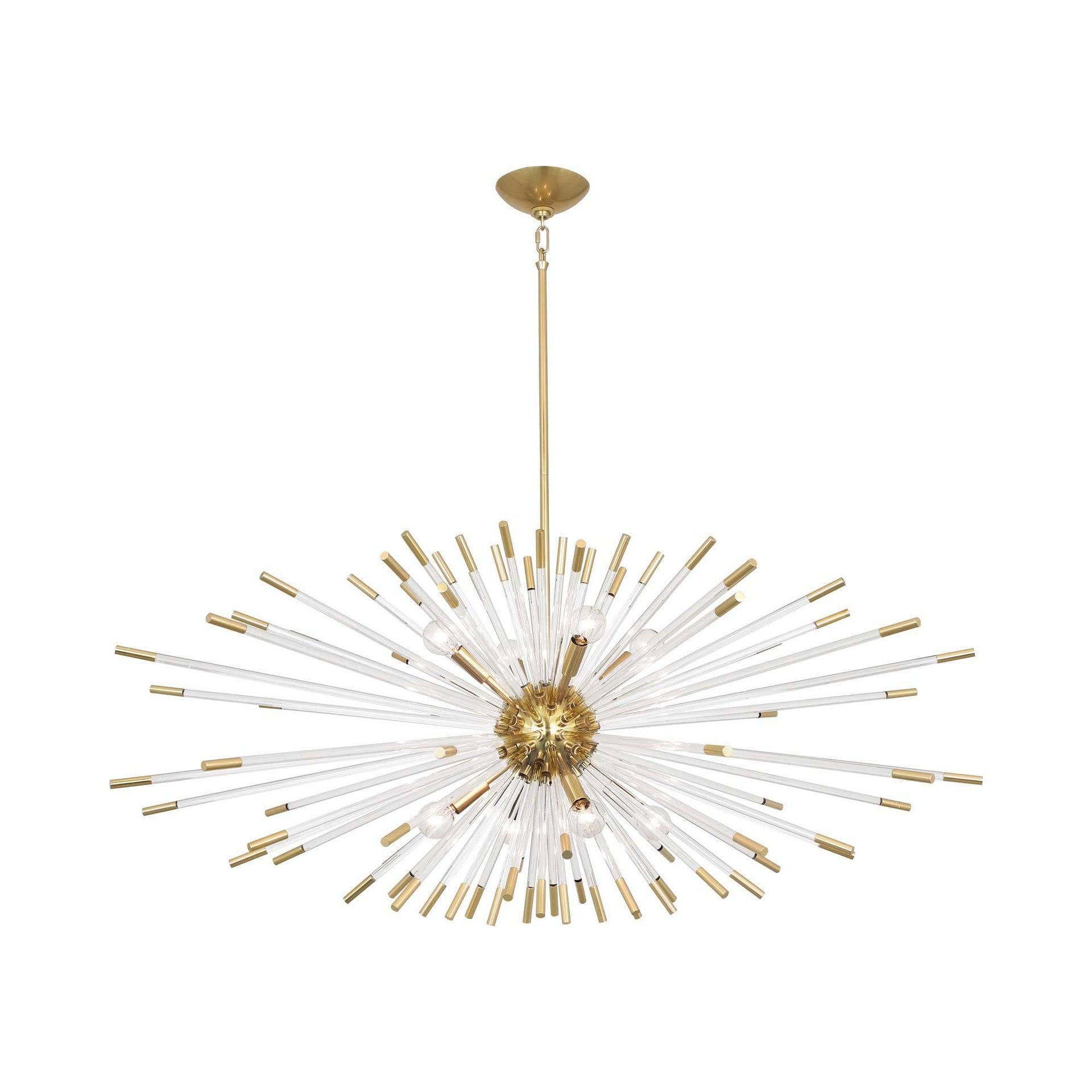 Robert Abbey Andromeda 8 - Light Dimmable Sputnik Sphere Chandelier