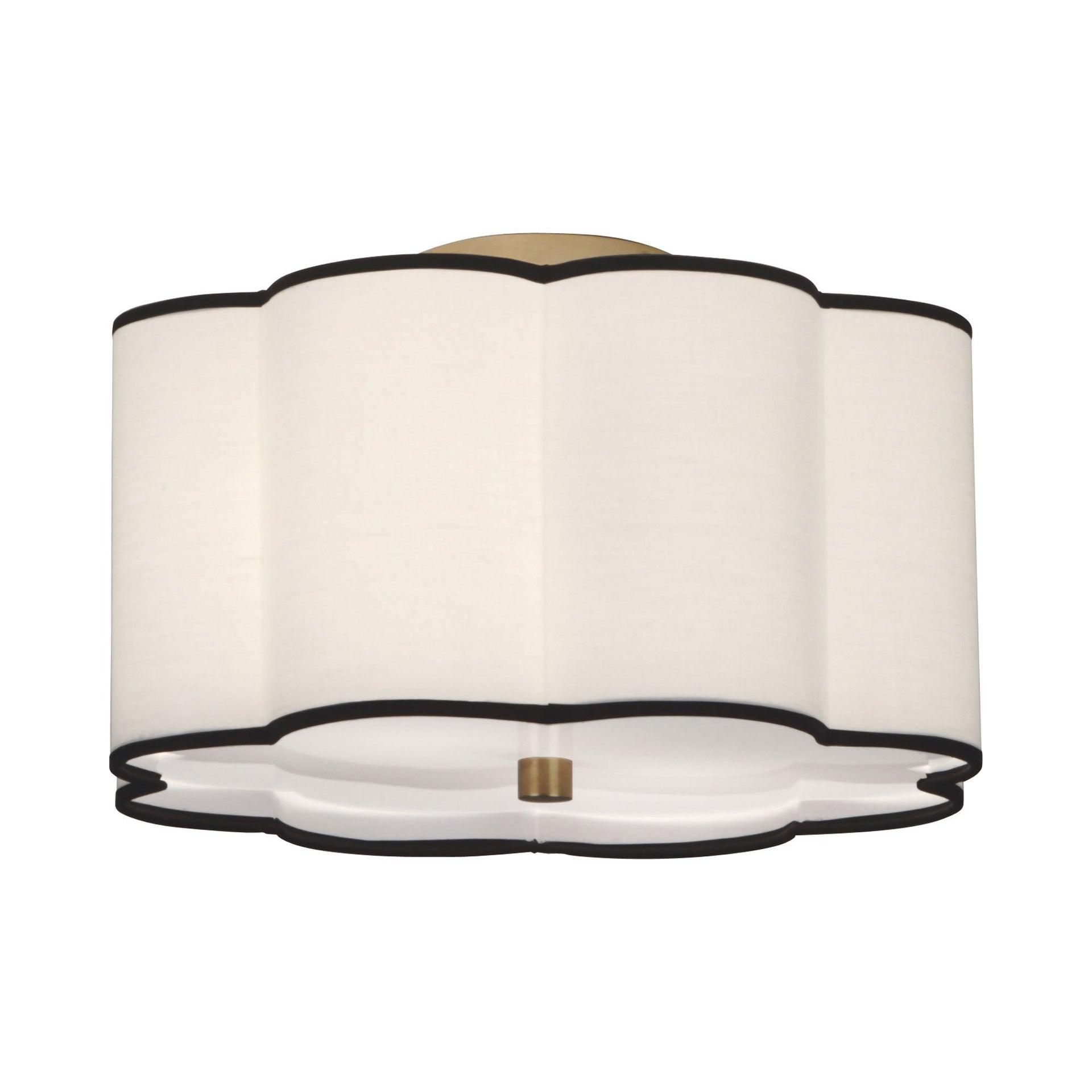 Tess Scalloped Flush Mount (16"-24")