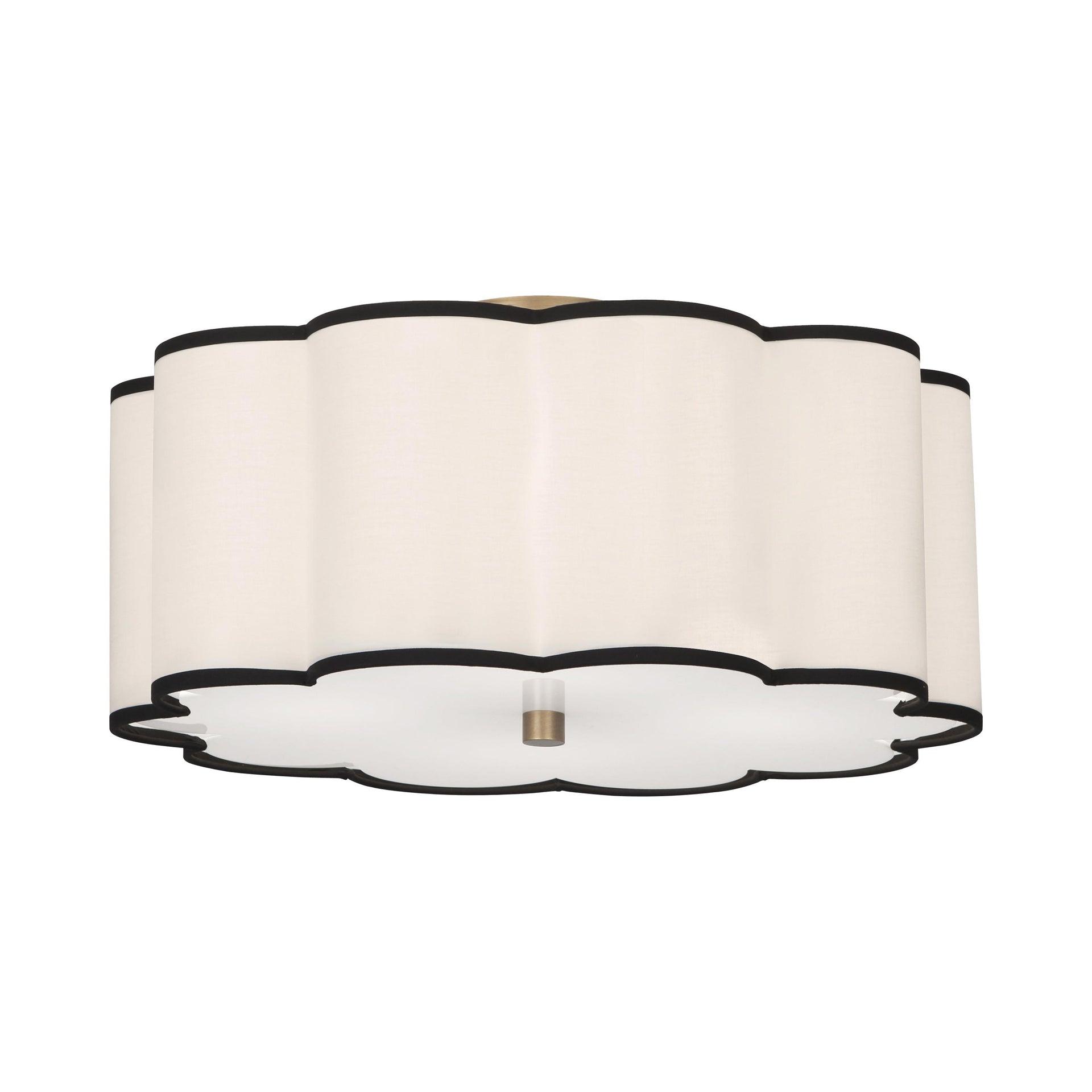 Tess Scalloped Flush Mount (16"-24")