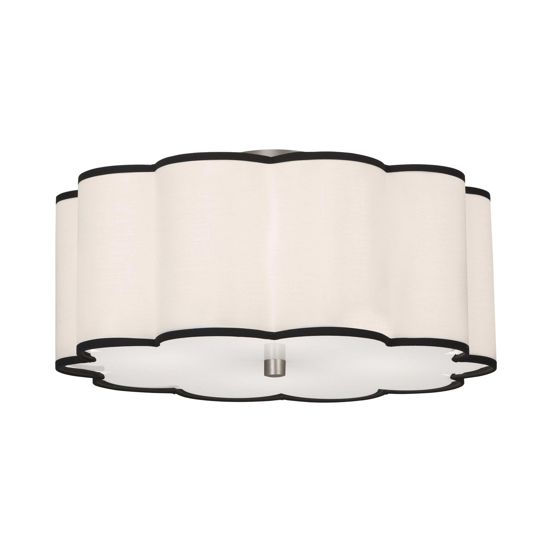Tess Scalloped Flush Mount (16"-24")