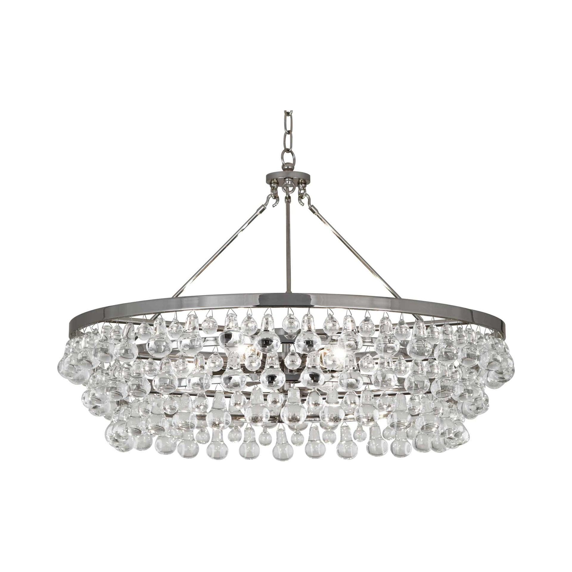 Robert Abbey Bling 6 - Light Dimmable Geometric Chandelier