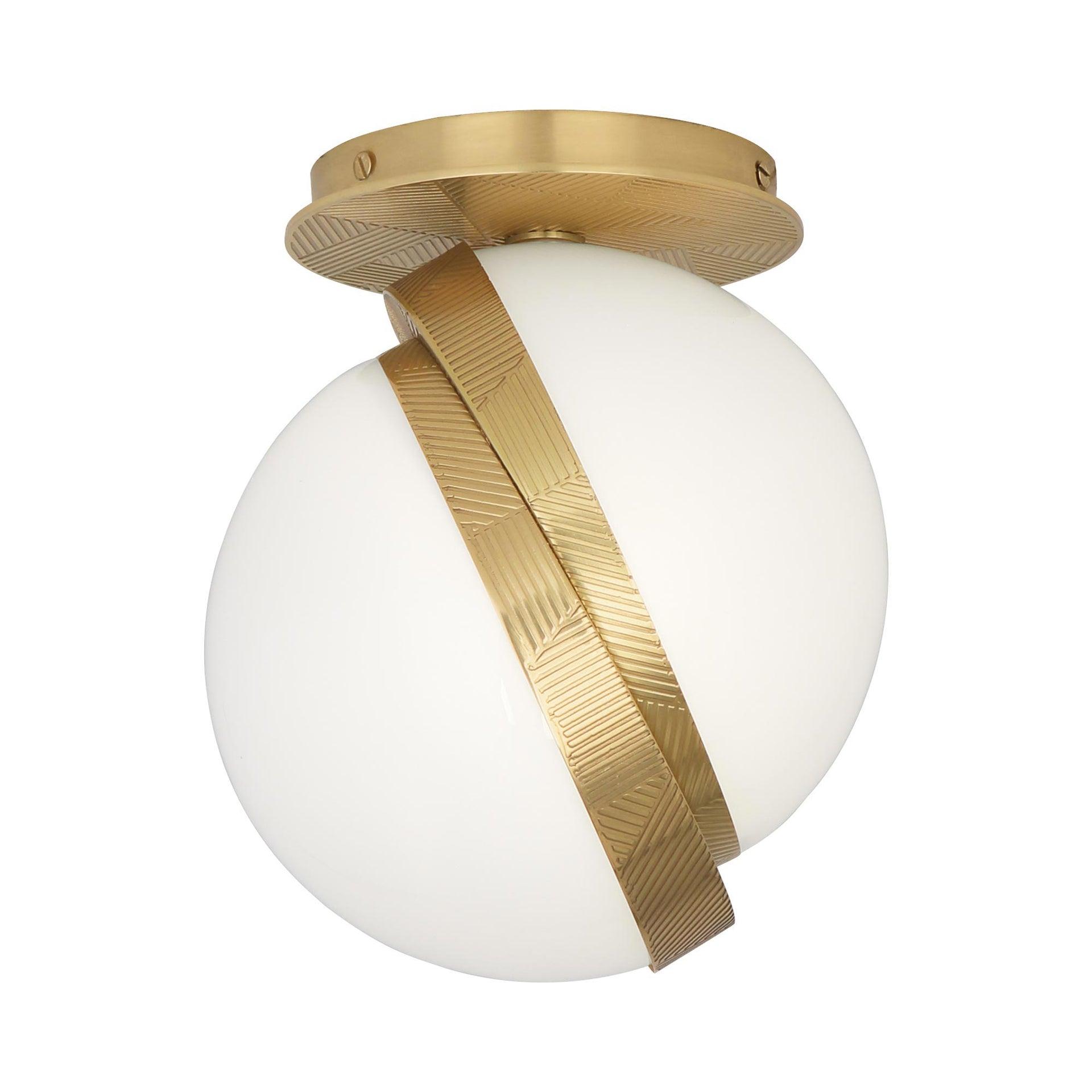 Deane Glass Globe Flush Mount (7")