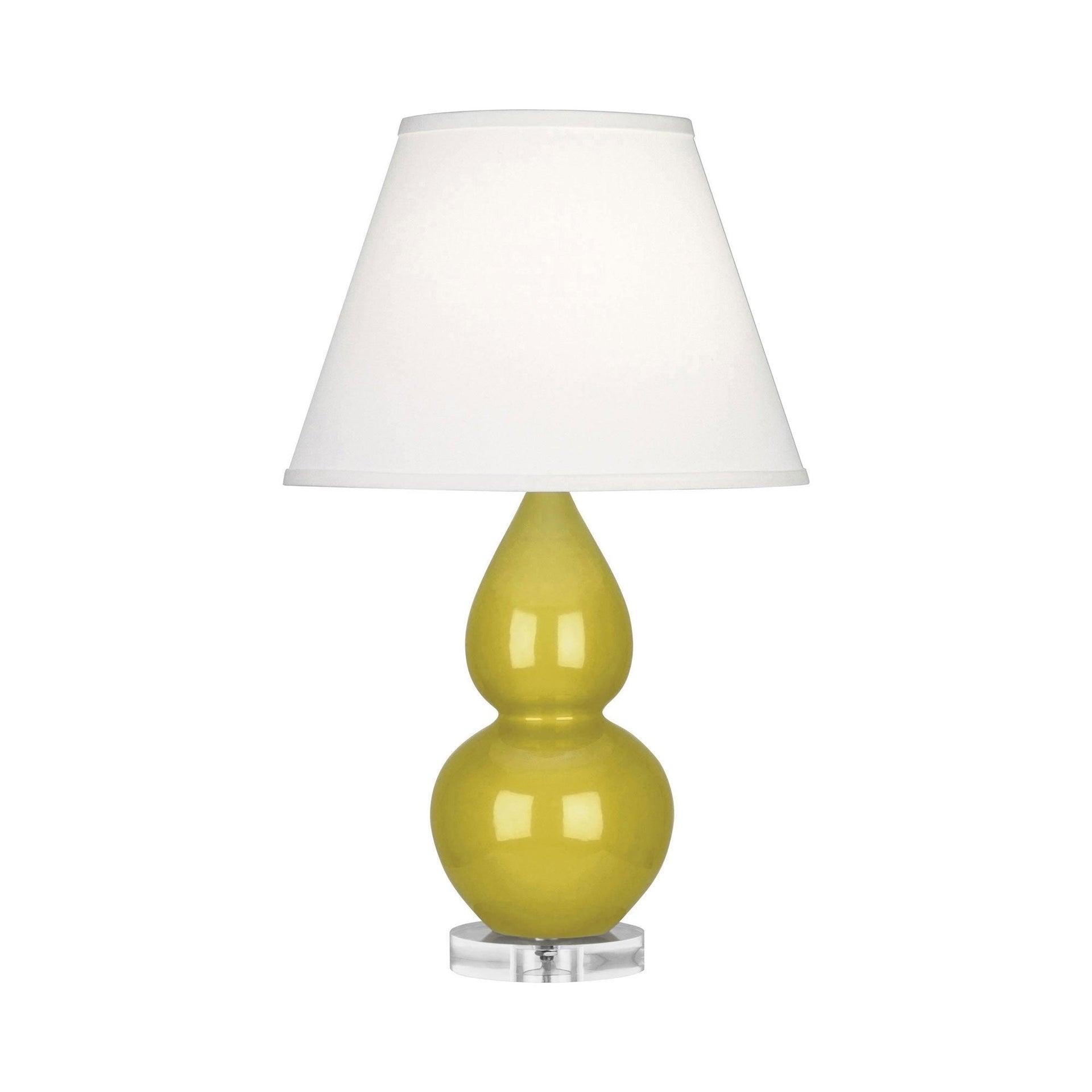 Robert Abbey Small Double Gourd Ceramic Table Lamp