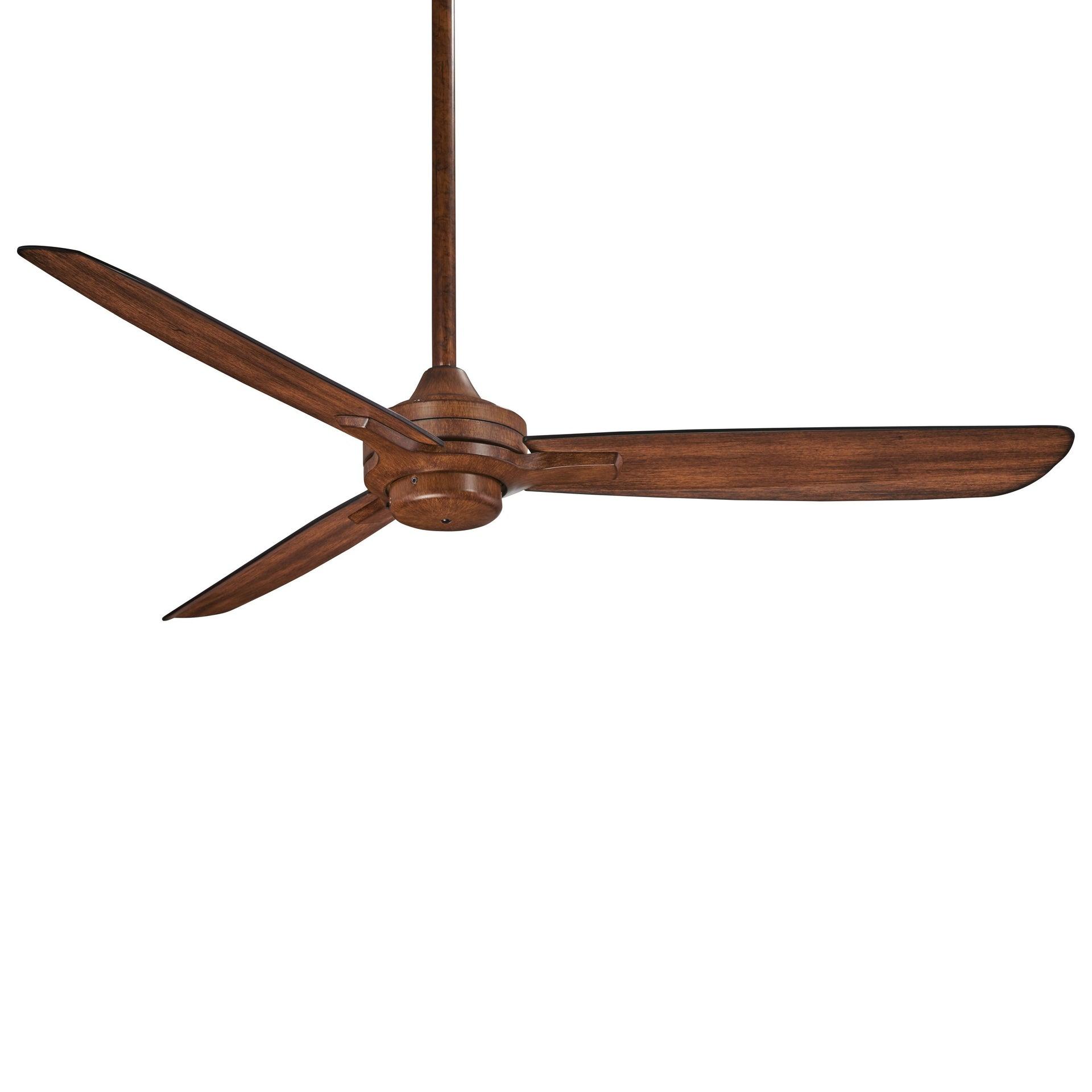 52" Rudolph 3-Blade Propeller Ceiling Fan with Wall Control