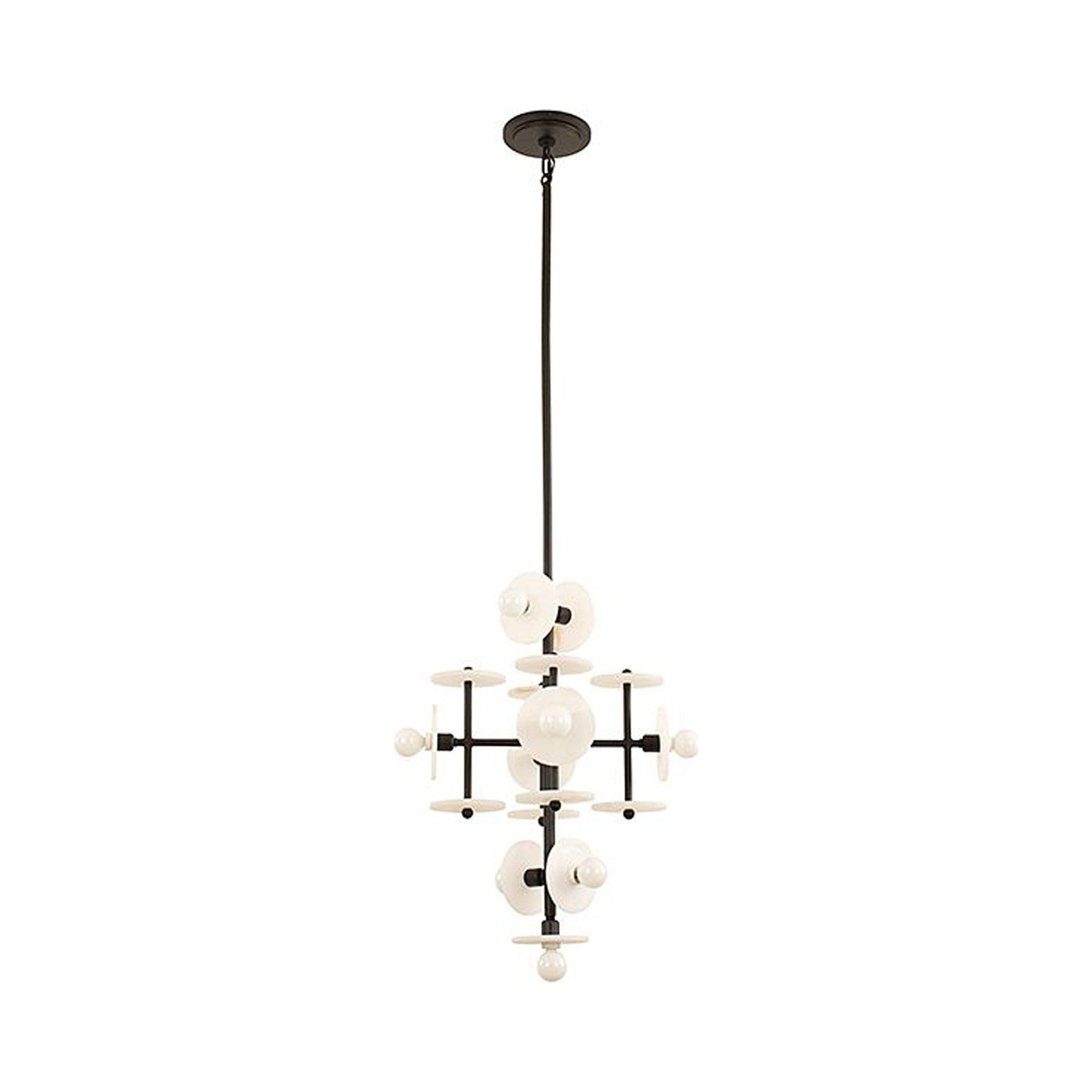 Savoy House Amani 9 - Light Pendant in  Black Cashmere