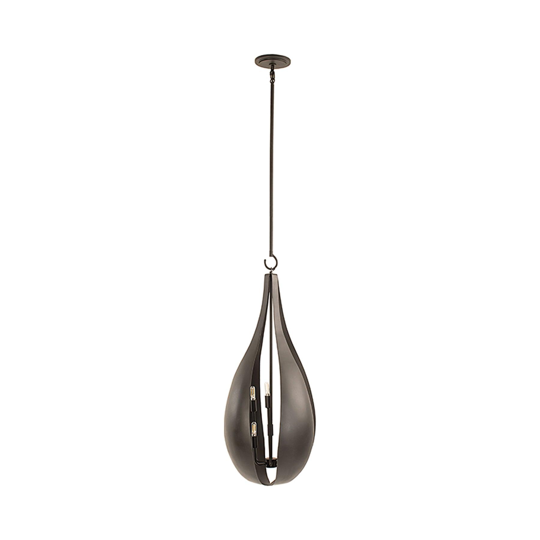 Savoy House Bali 6 - Light Pendant in  Black Cashmere