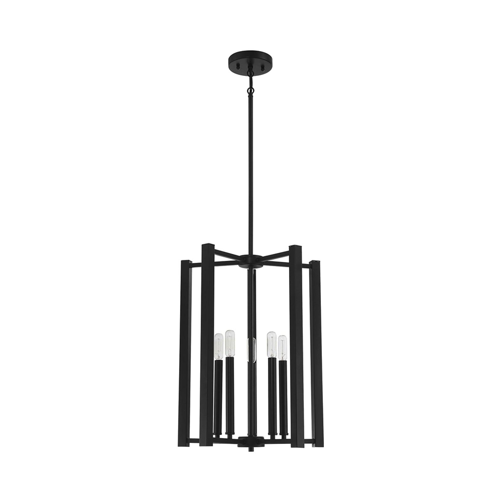 Savoy House Benson 5 - Light Pendant in  Matte Black