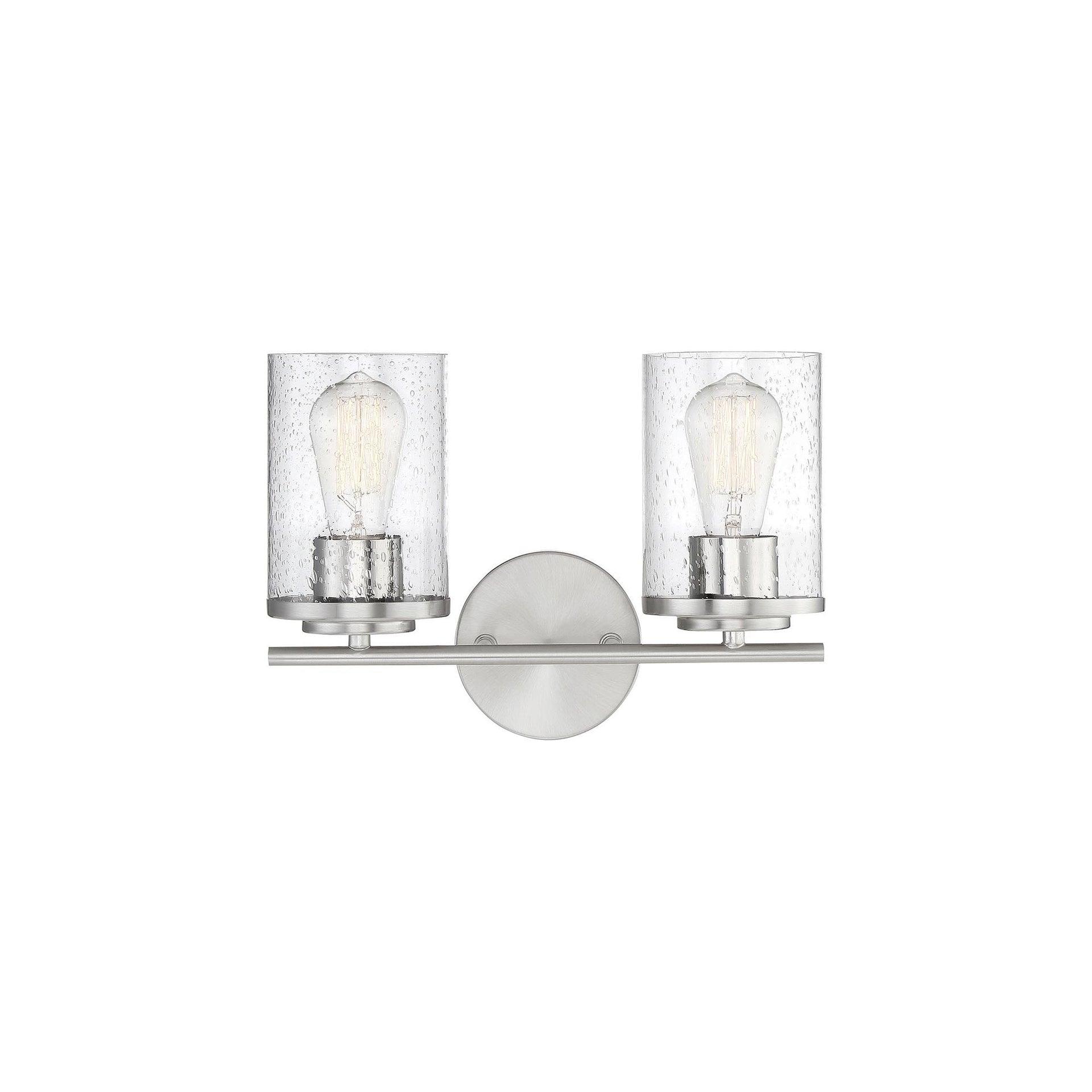 Savoy House Marshall 2 - Light Vanity in  Polished Chrome