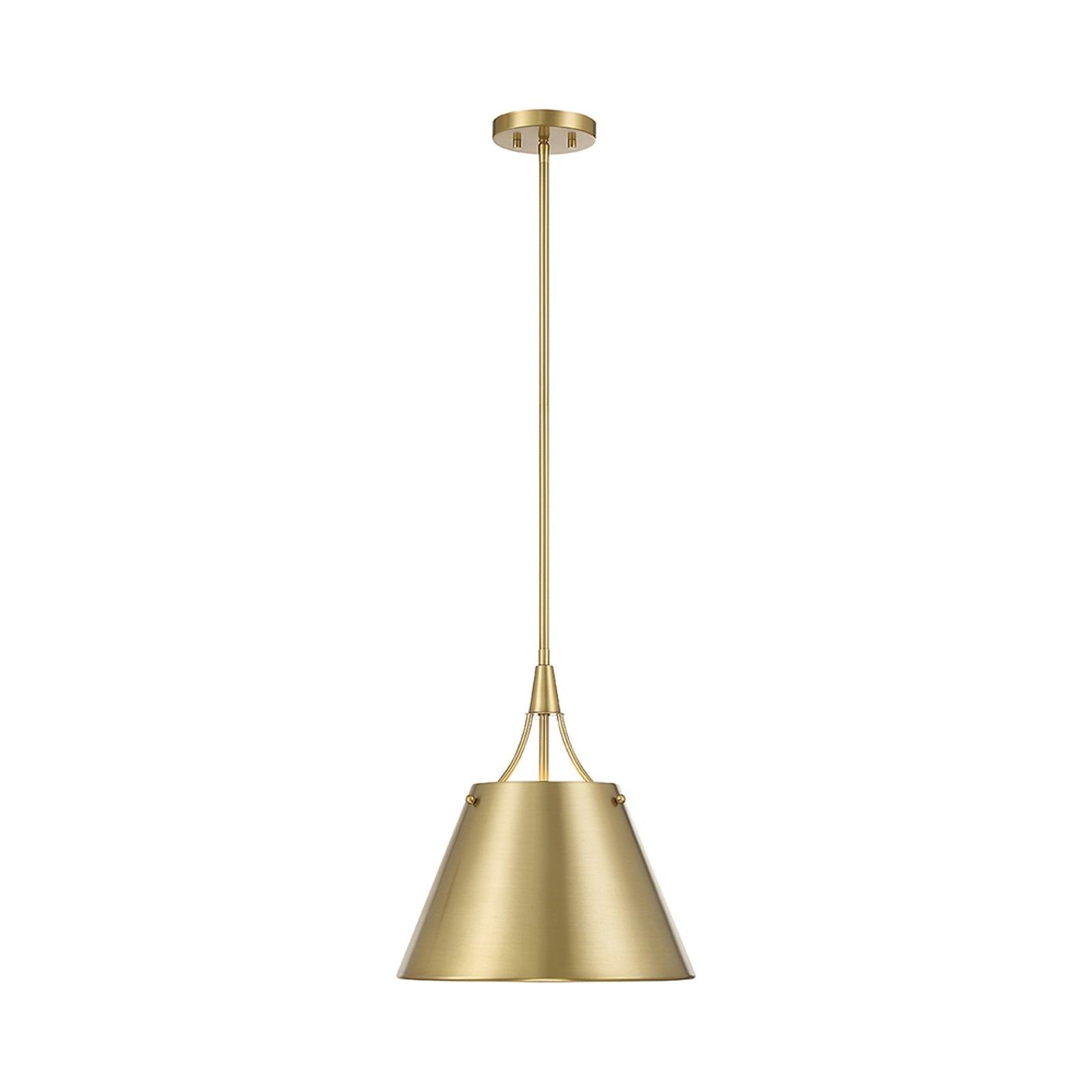 Savoy House Willis 1 - Light Pendant in  Warm Brass