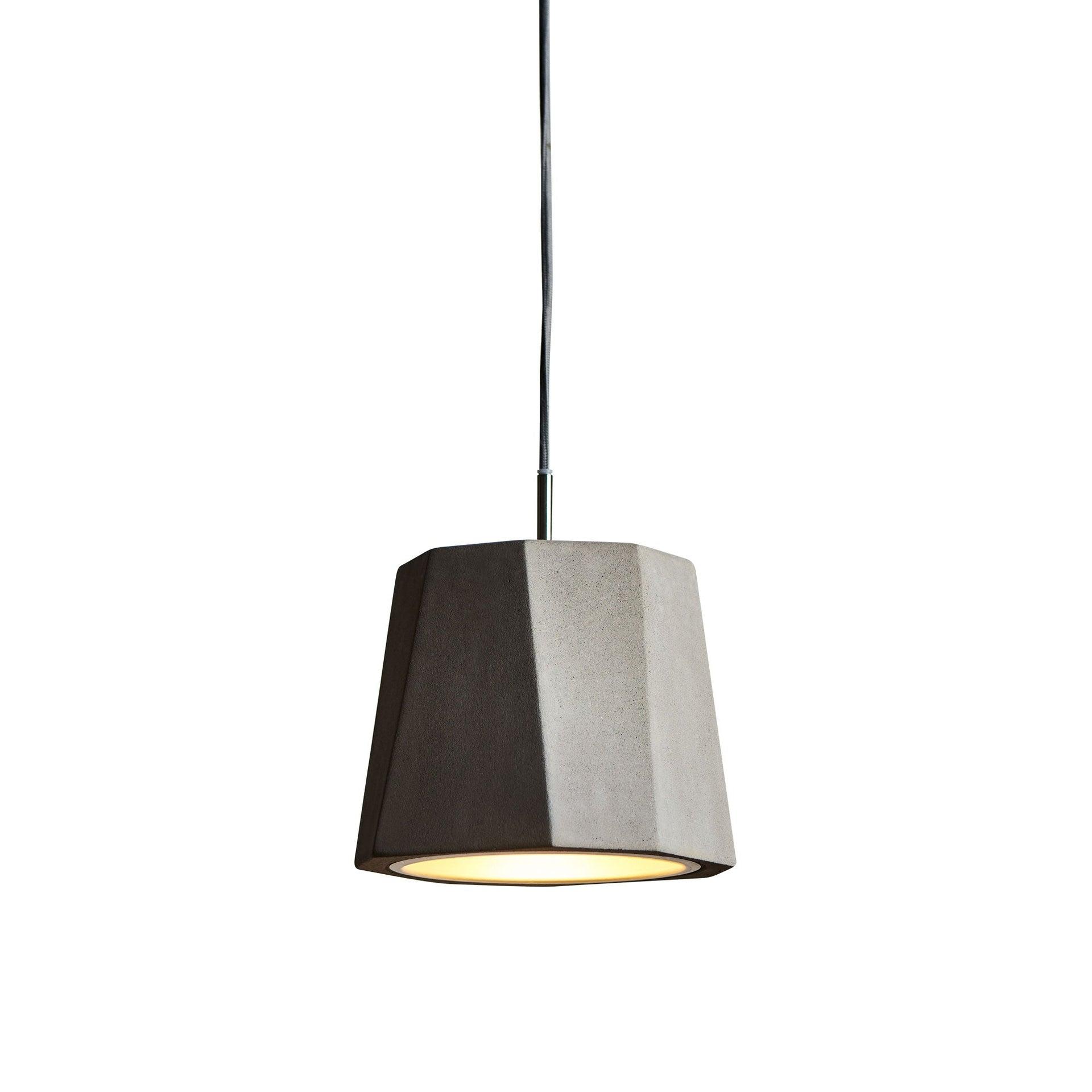 Williamson 1 - Light Concrete Gray Single Pendant