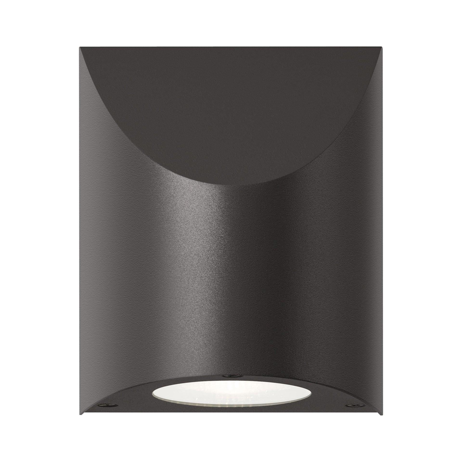 Shear 6.25'' Textured Bronze LED Outdoor Sconce with Acrylic Diffuser