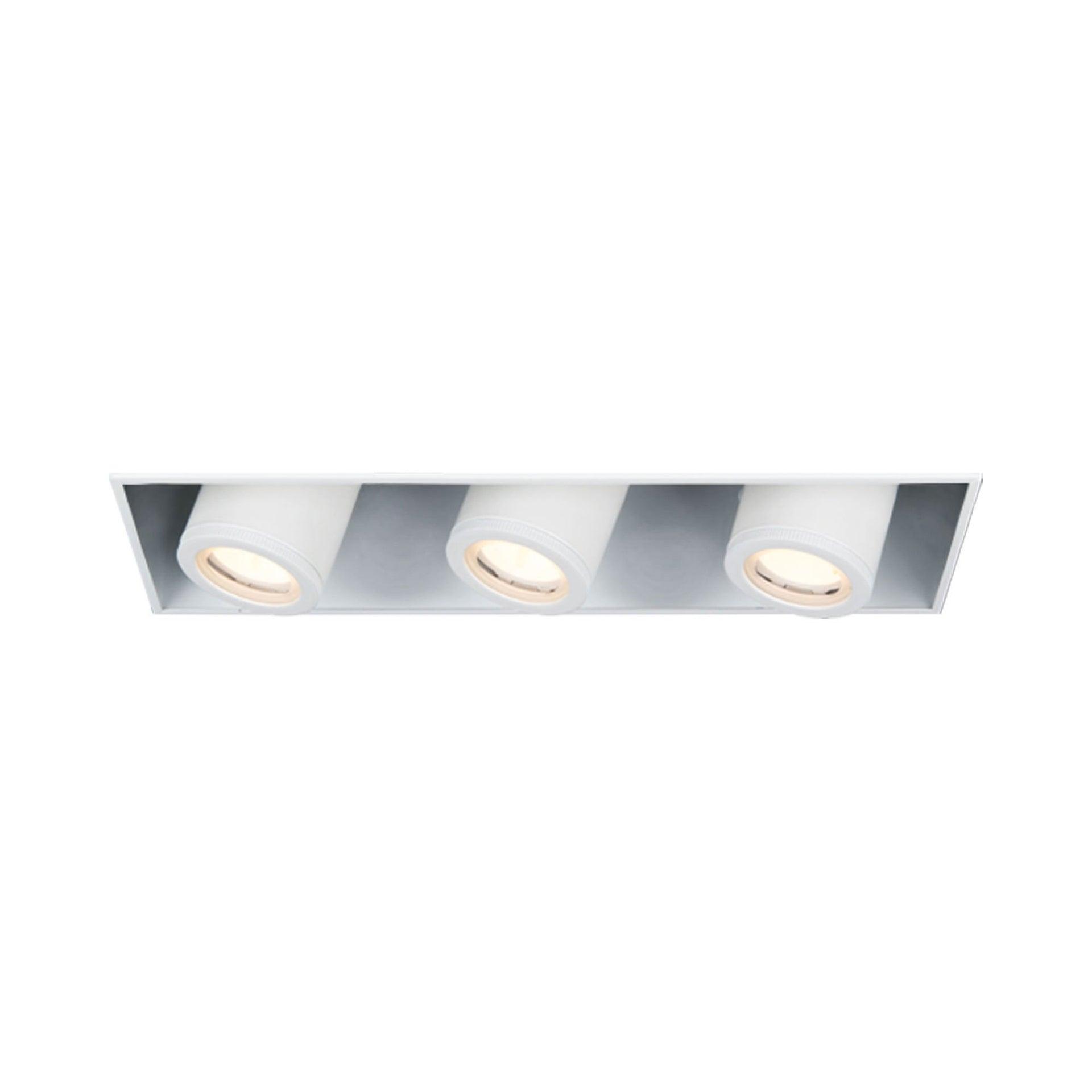 WAC Lighting MT-4310L-940-WTWT Silo 13.75'' Dimmable Air-Tight Multi-Spotlight Recessed Lighting Kit