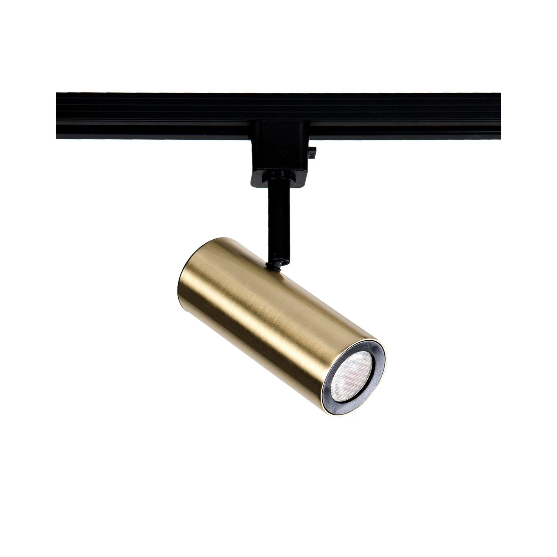 WAC Lighting L-2010-930-BR Silo LED Adjustable Track Head
