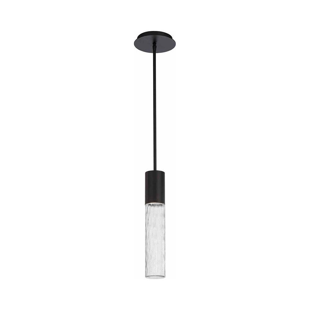 dweLED Sleek 1 - Light Black LED Single Pendant