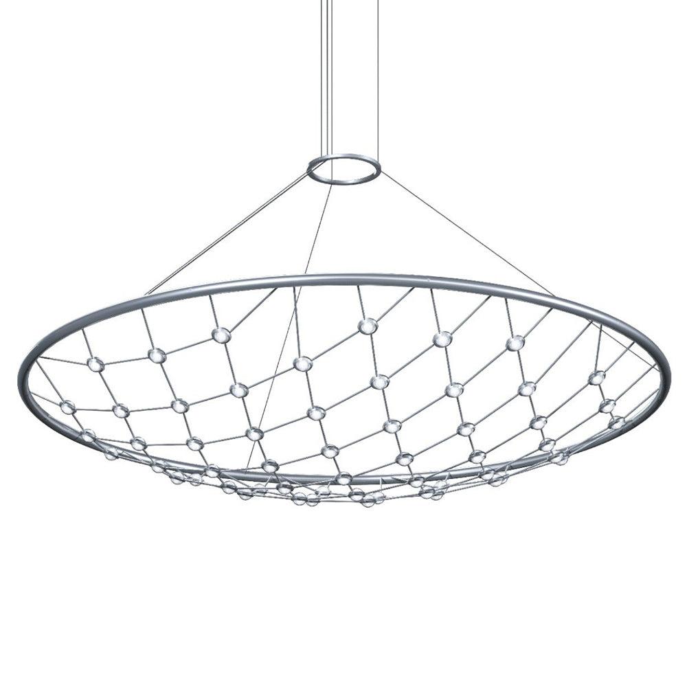 Constellation Galaxy Matrix 60'' Silver LED Indoor/Outdoor Pendant