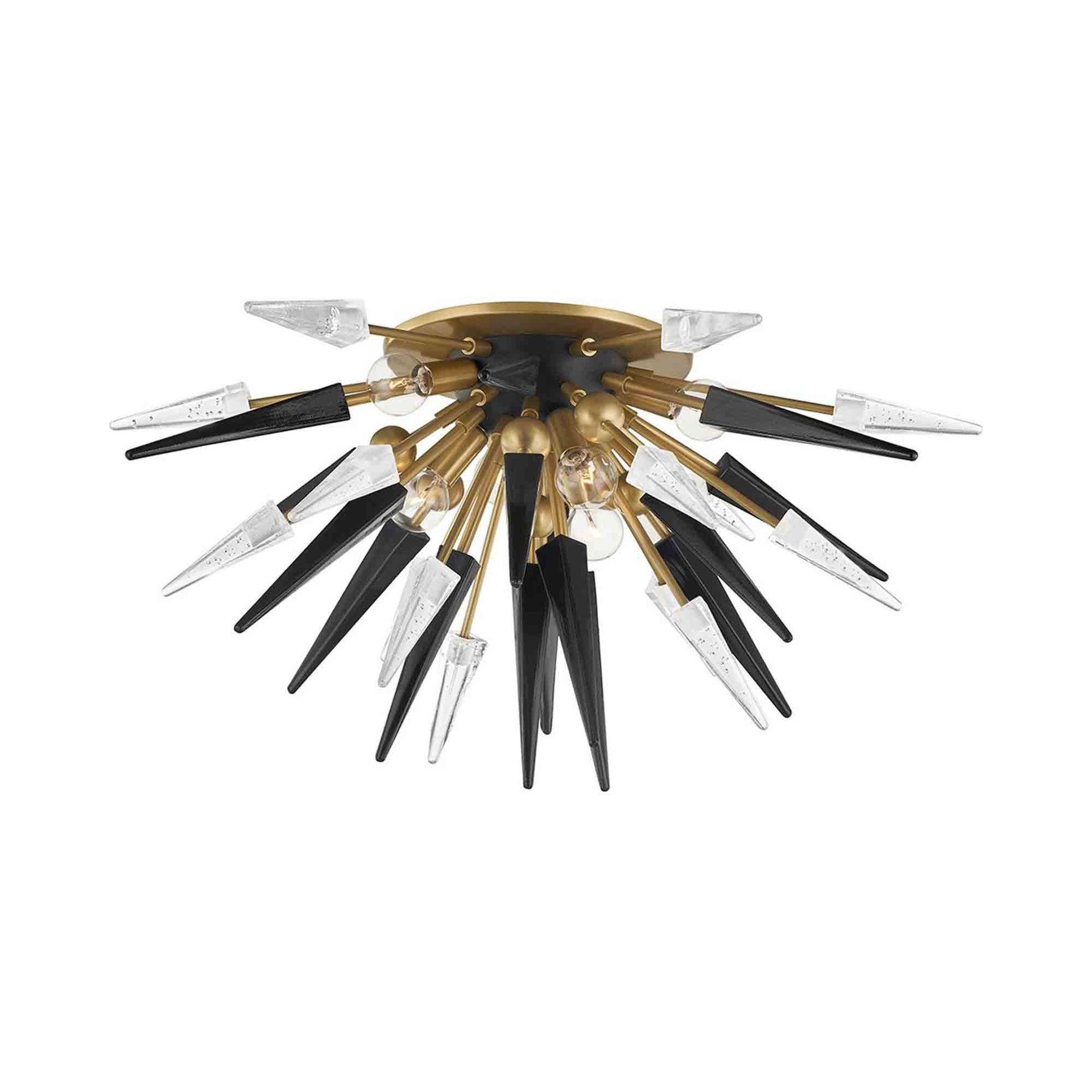 Sparta 6 Light Semi Flush