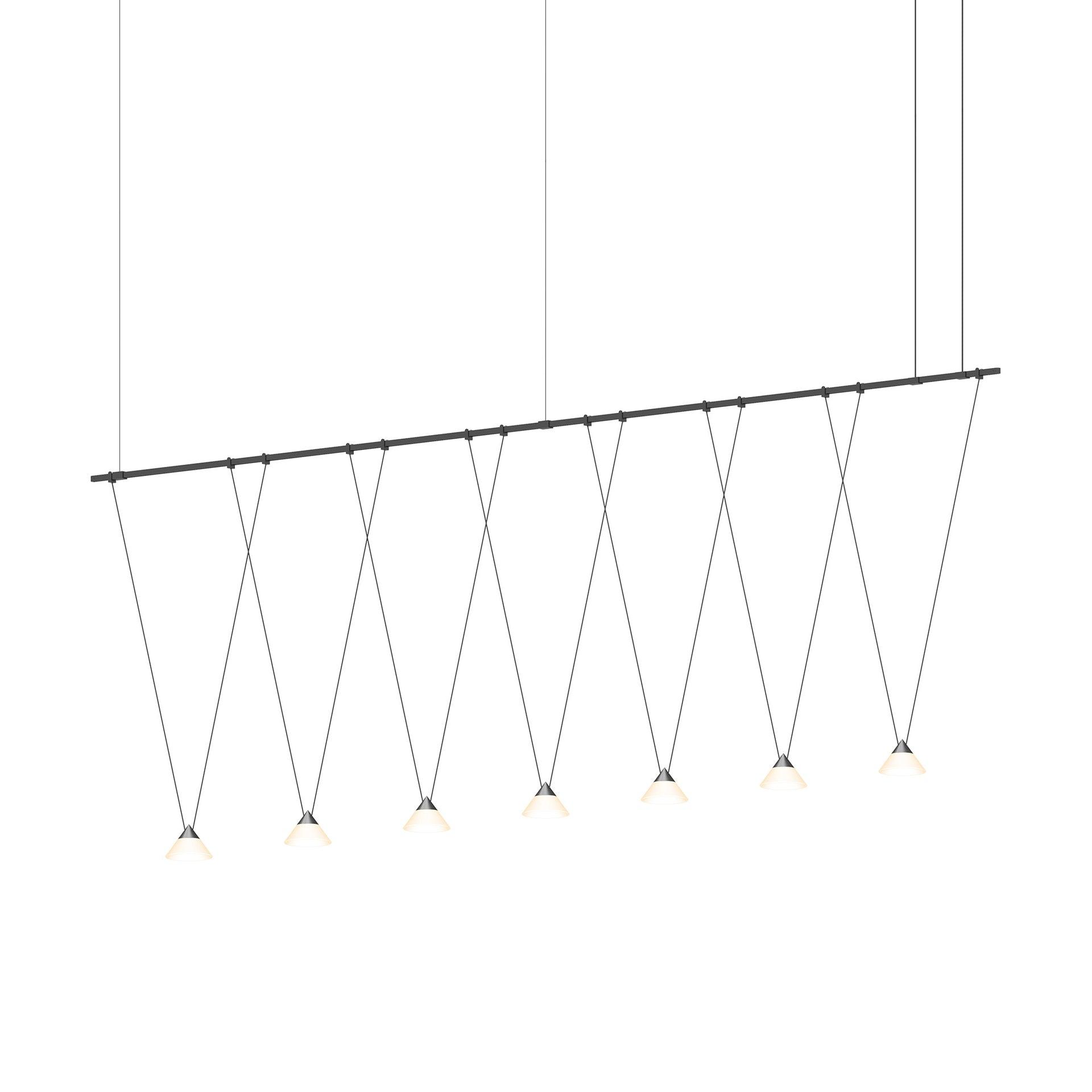 Suspenders 7 - Light Dimmable LED Chandelier