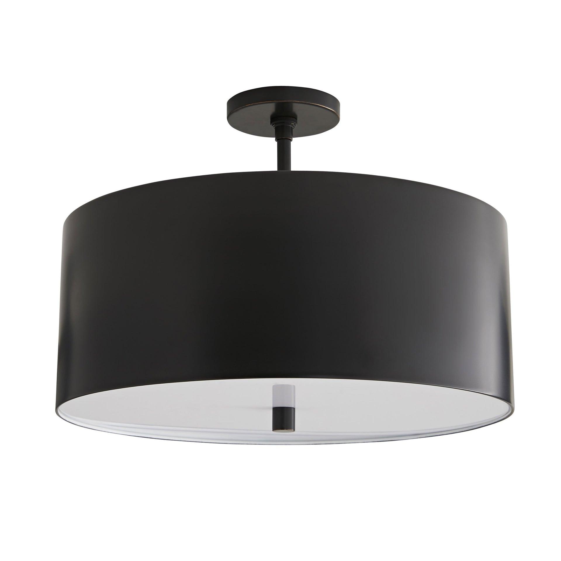 Tarbell Semi-Flush Mount Light by Arteriors - Brass