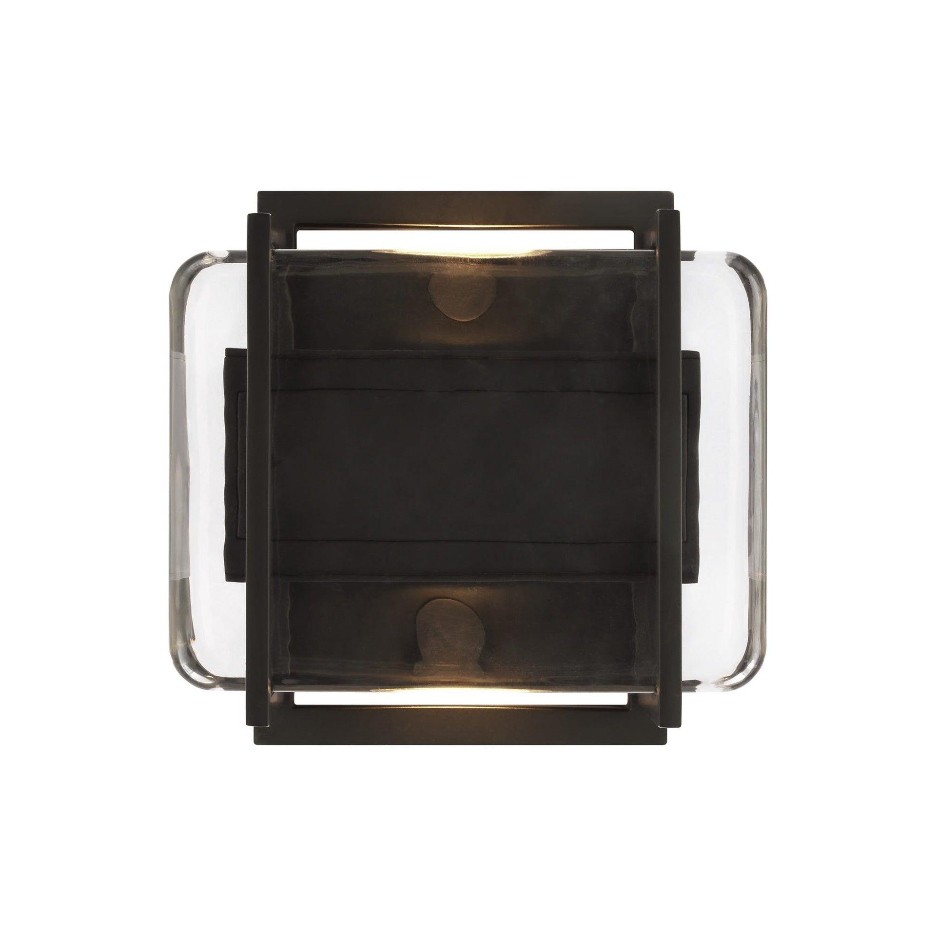Duelle Nightshade Black Dimmable LED Wall Sconce