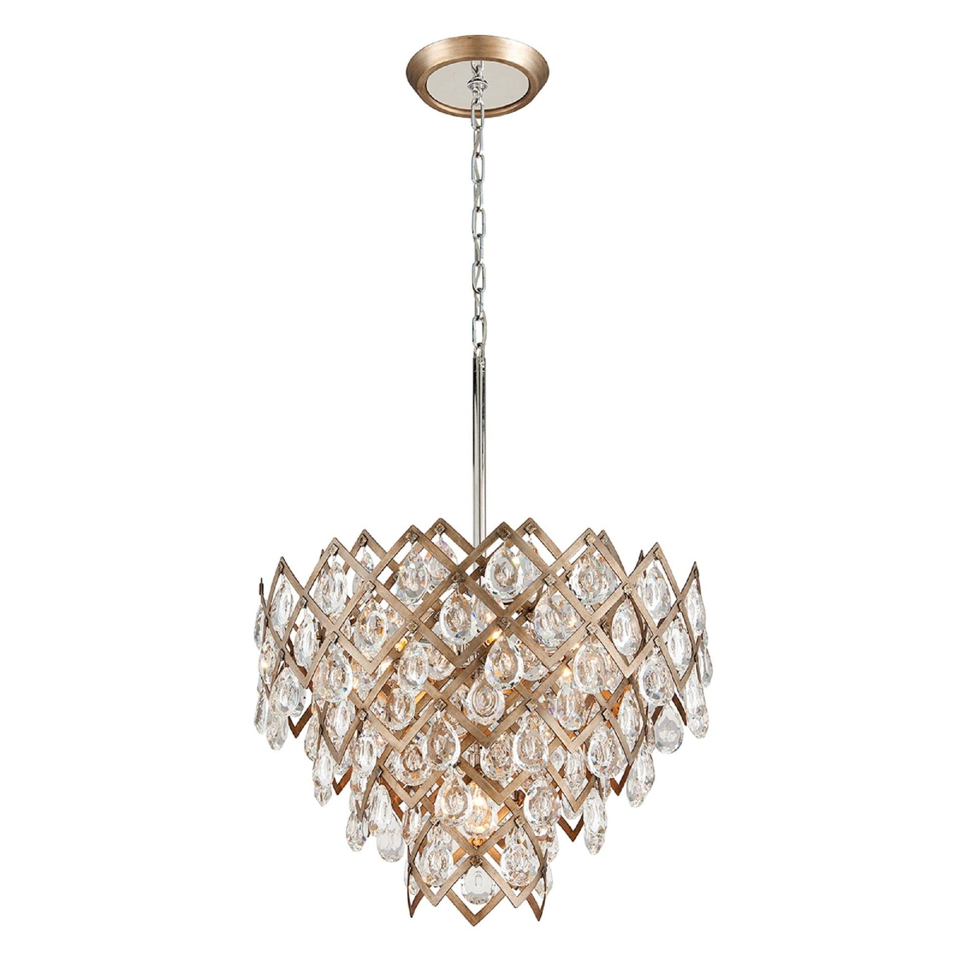 Tiara 7 - Light Unique / Statement Tiered Chandelier