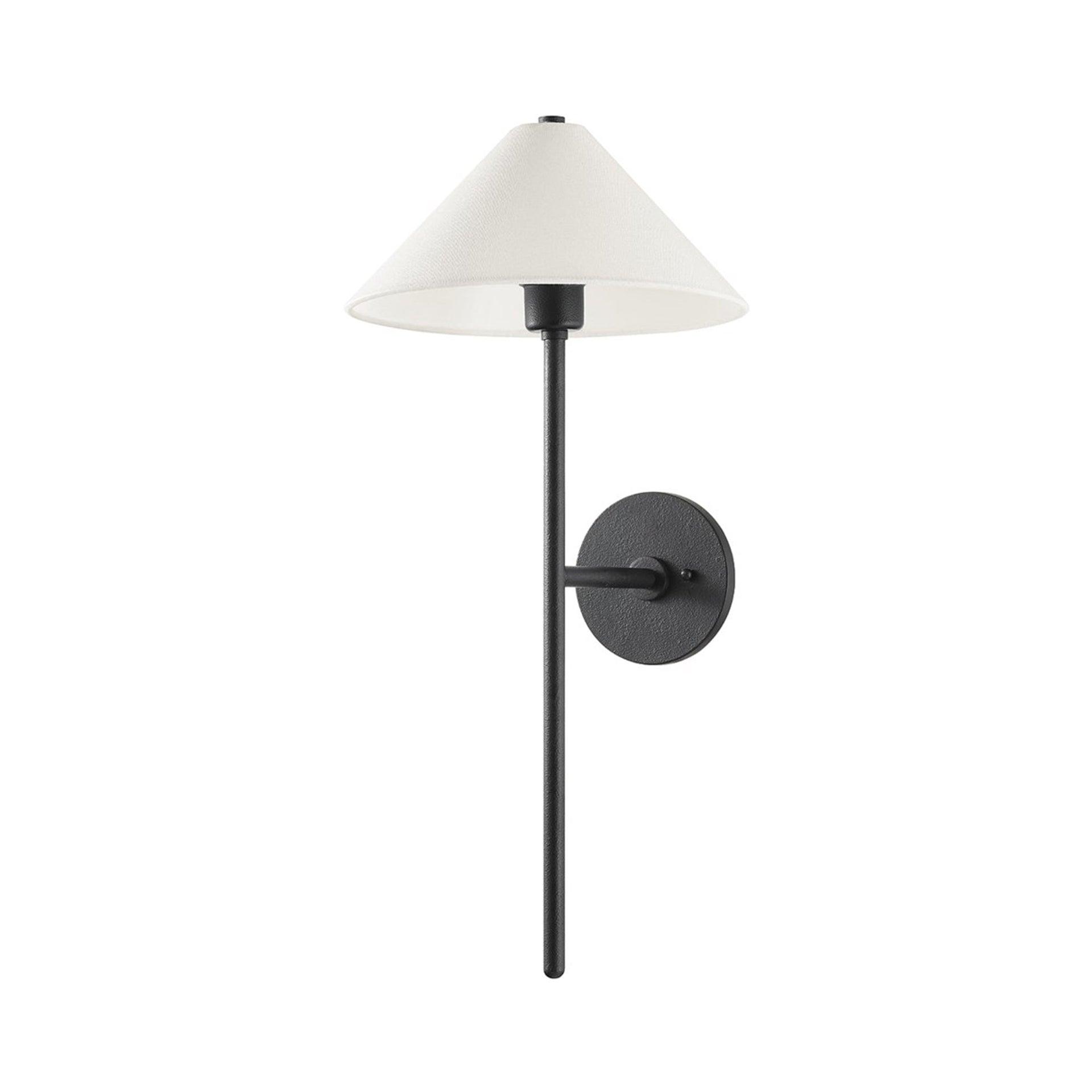Cedar Sconce by Colin King x Troy Lighting - Black