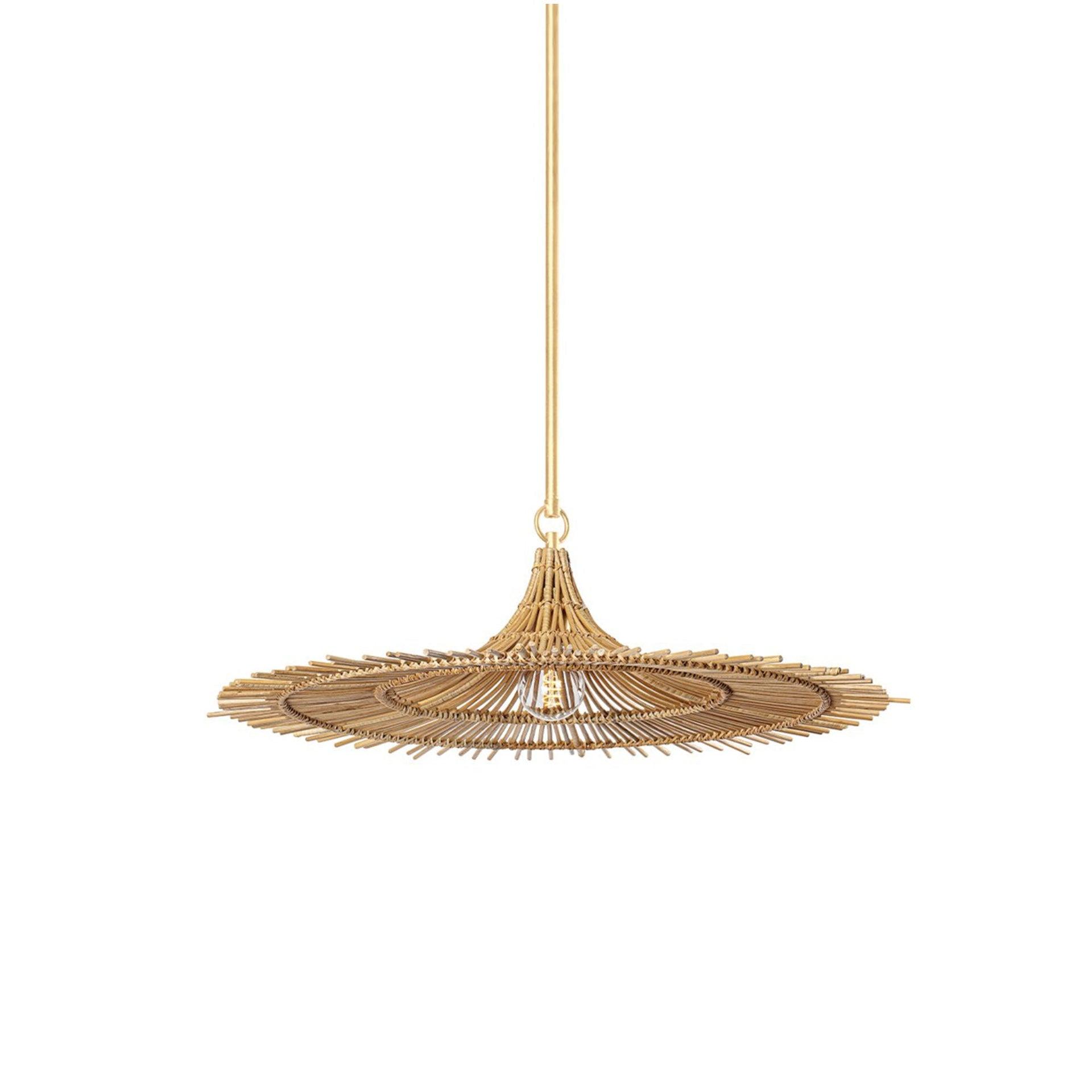Mareta Pendant - Natural / 31" Dia