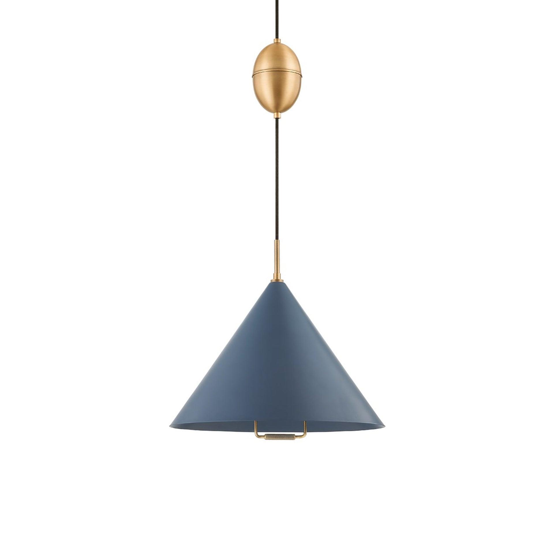 Maria Pendant Light - Blue / 18" Dia