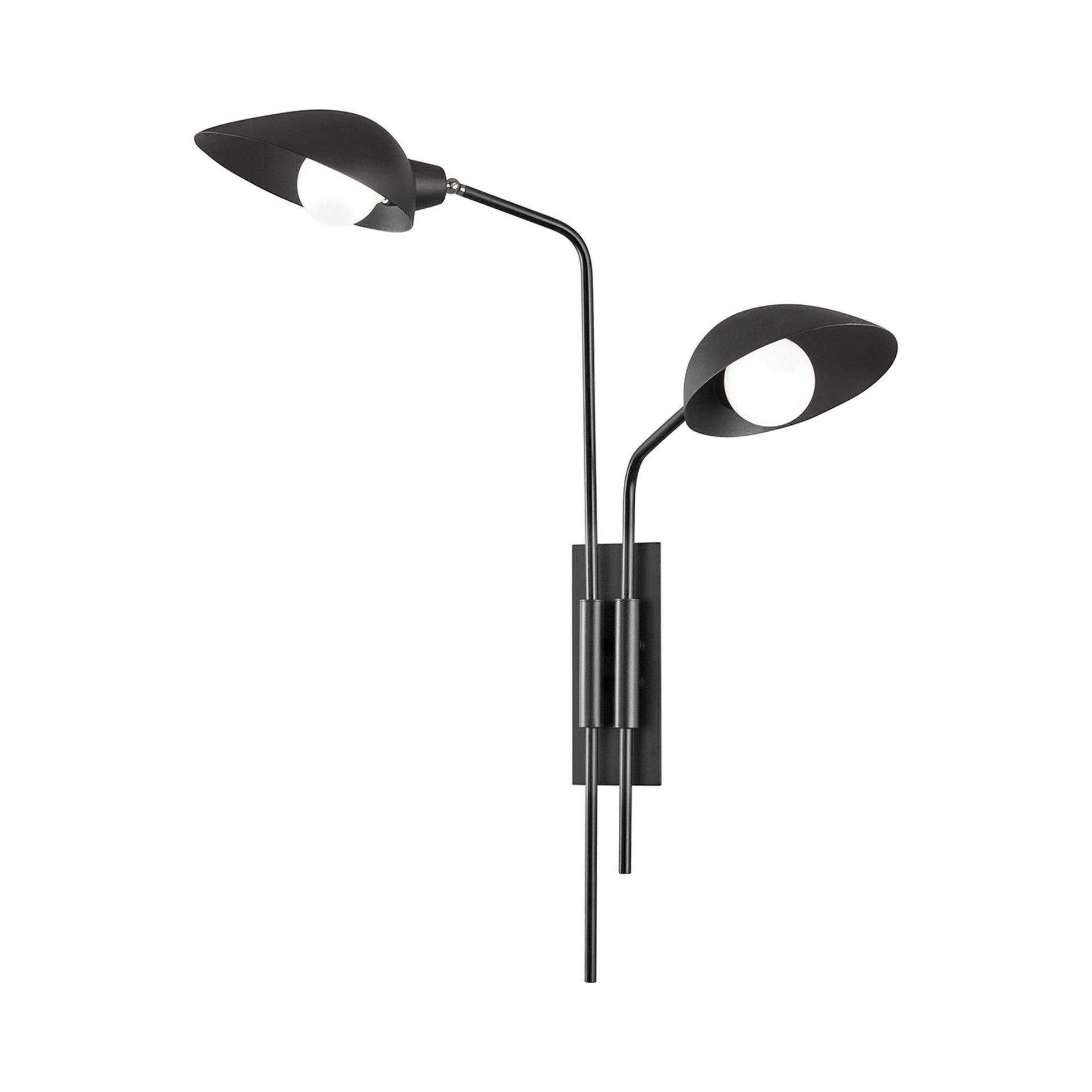Pugh Plug-In Sconce - Black