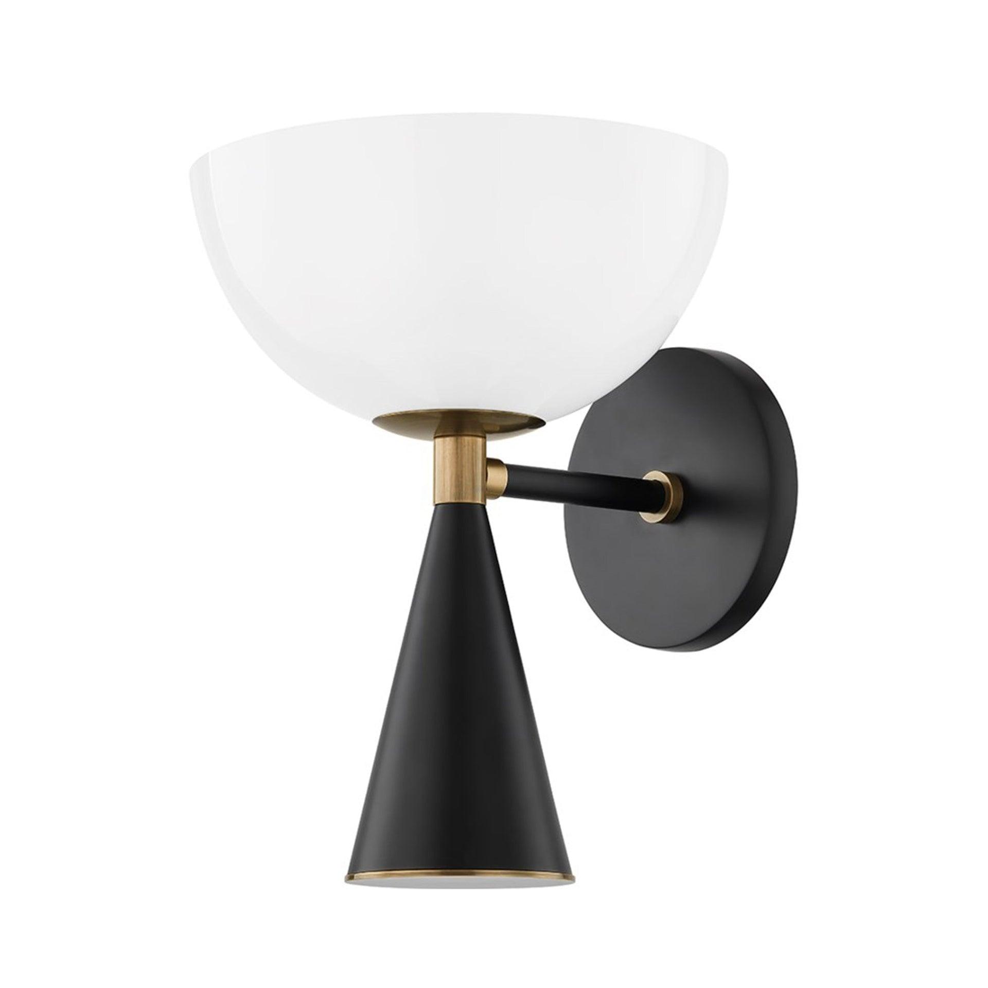Steel Armed Sconce