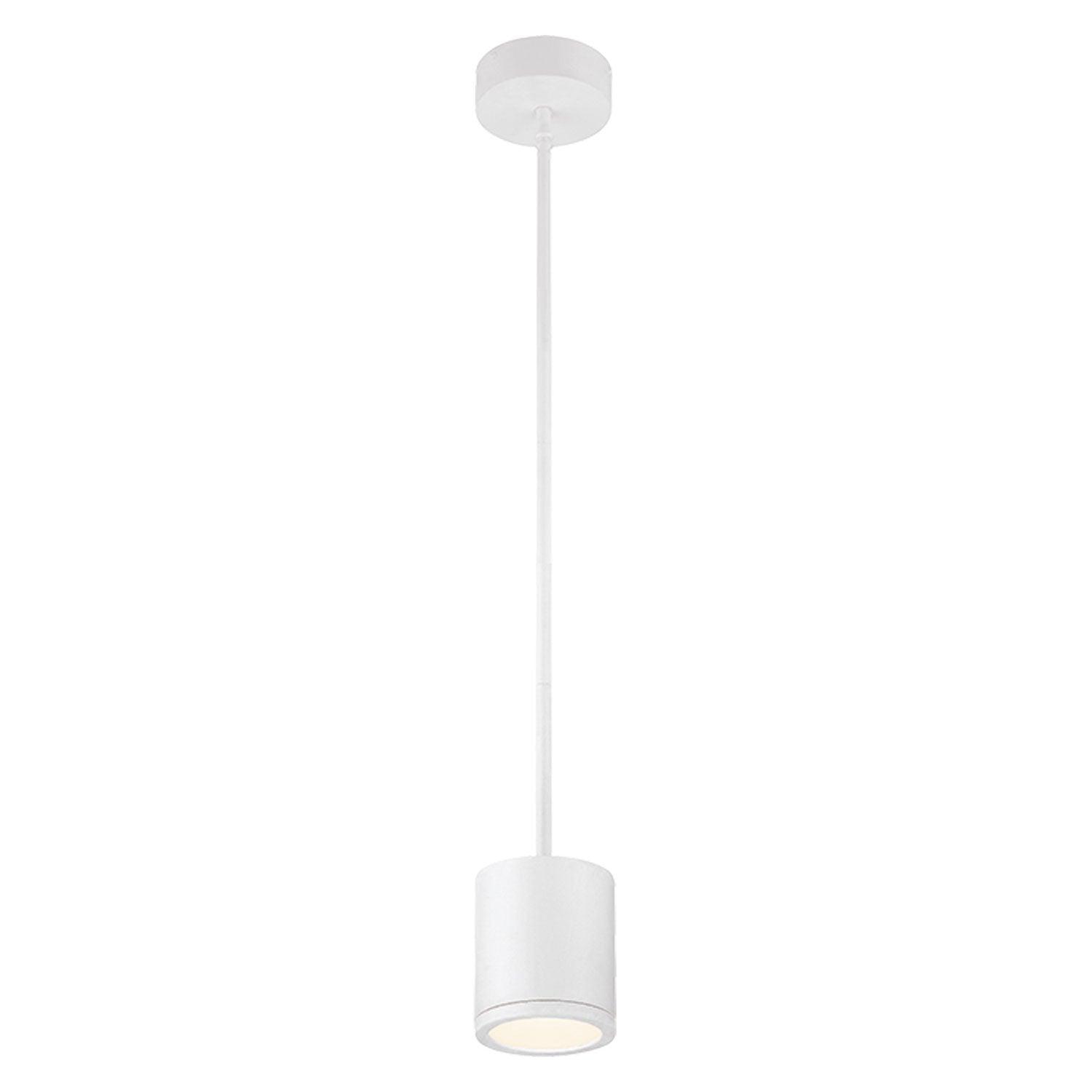 Tube Dimmable LED Cylinder Pendant, 3000K