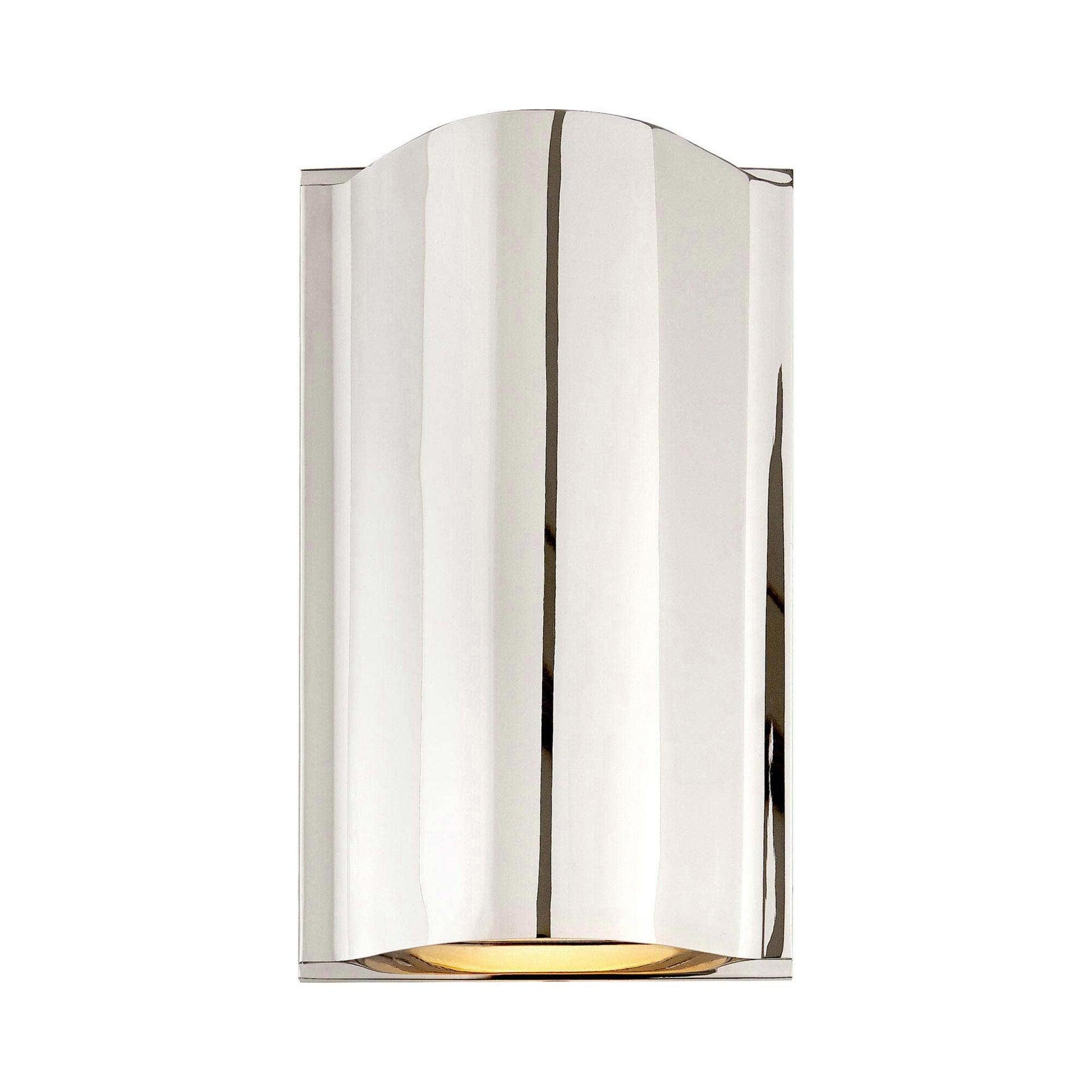 Polished Nickel 11.5" Dimmable LED Wall Sconce