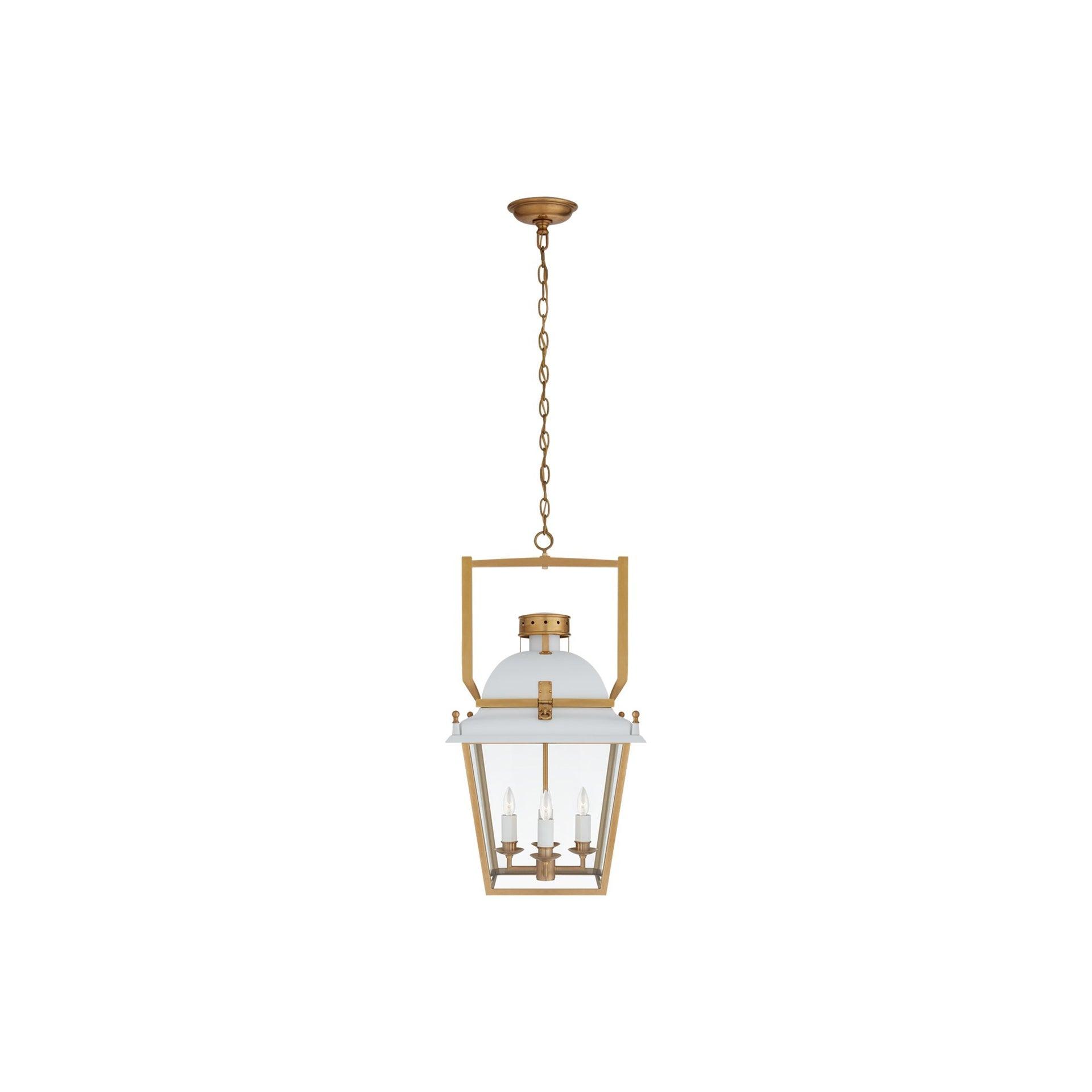 Coventry Matte White 27'' Industrial Farmhouse Pendant Light