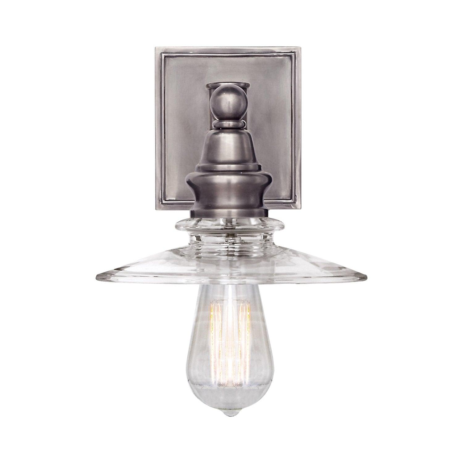 Bronze Outdoor Dimmable Direct Wired Wall Sconce