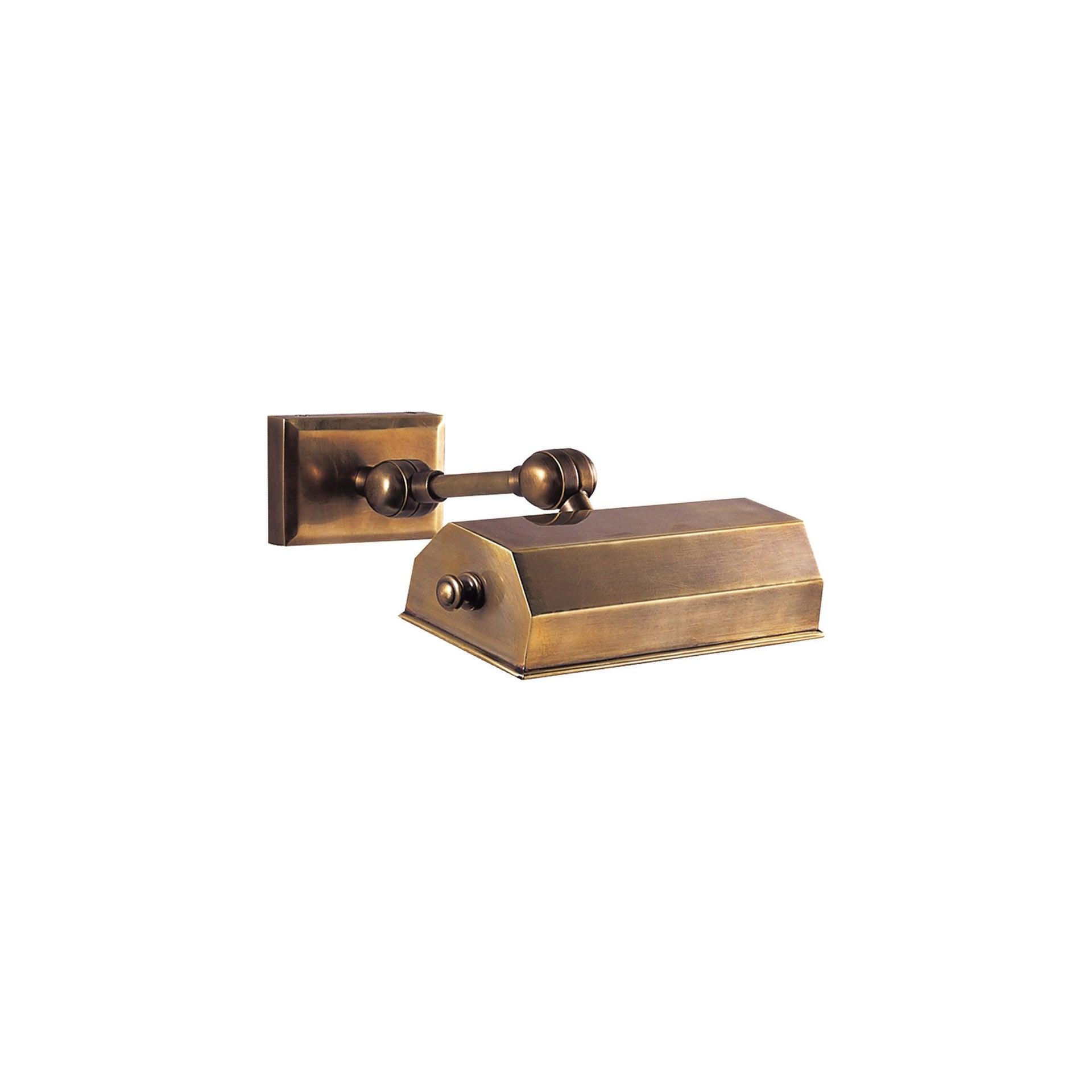 Dorchester 8" Antique Burnished Brass LED Dimmable Wall Picture Light