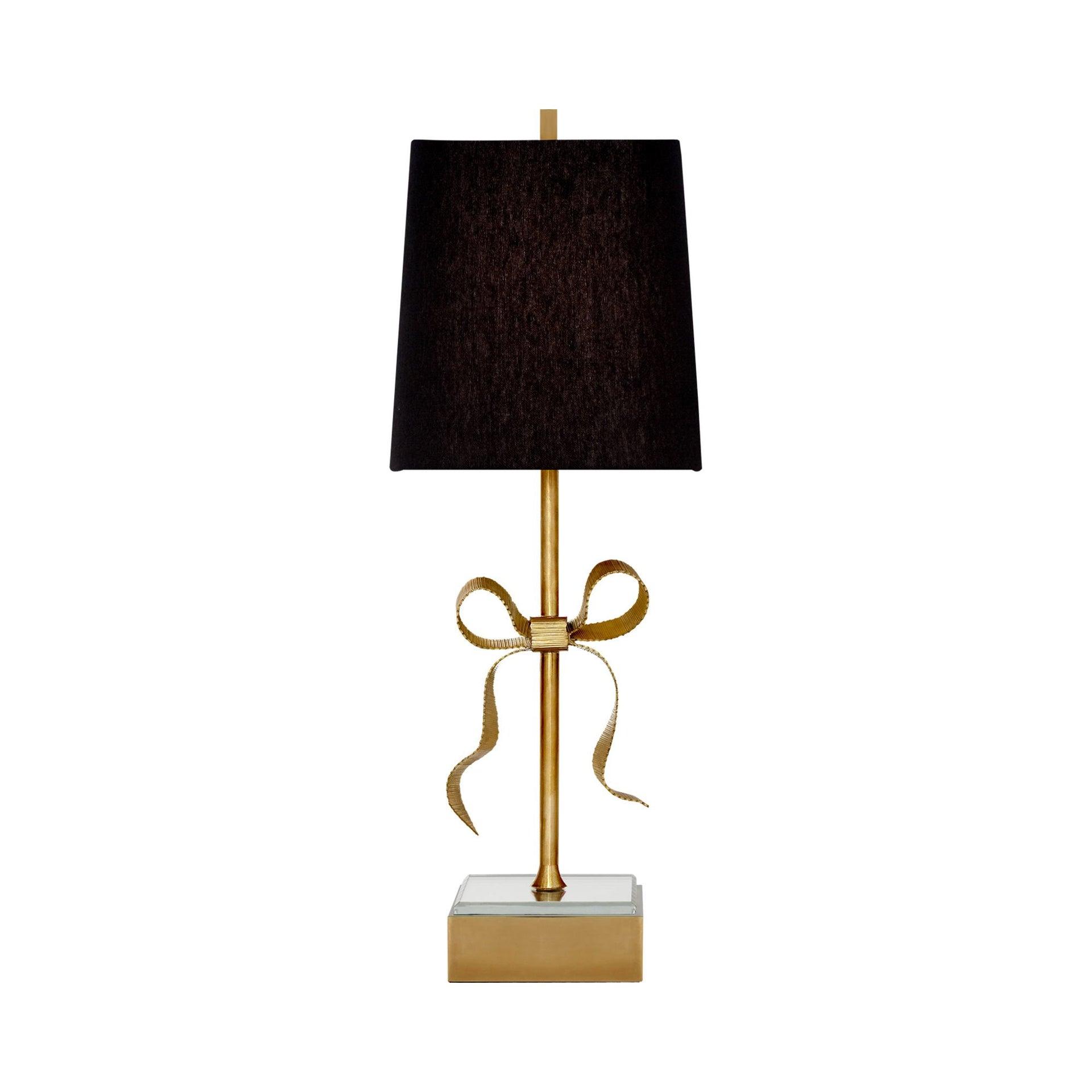 Ellery Adjustable Gold and Black Outdoor Table Lamp