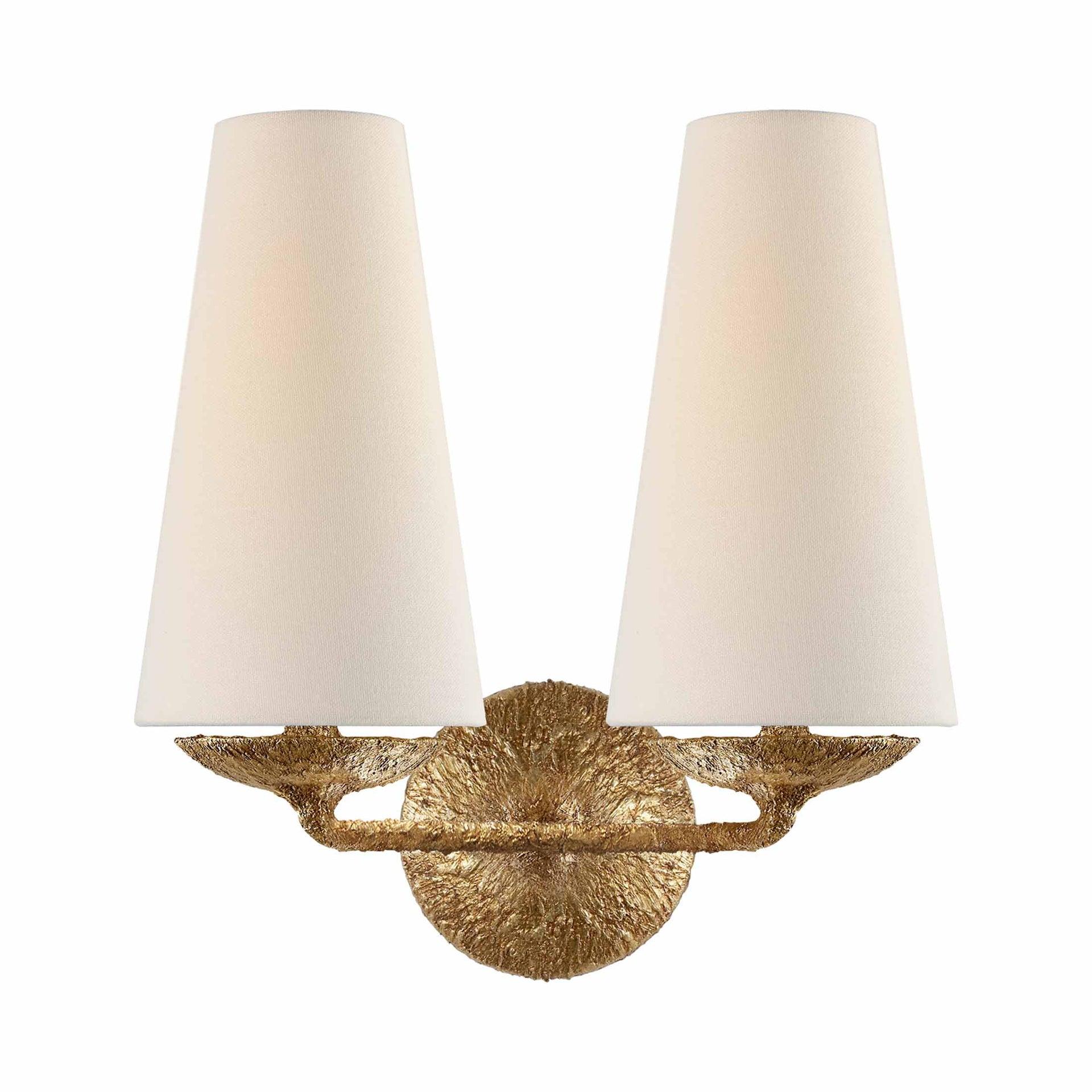 Bronze Dimmable Direct Wired Electric Sconce