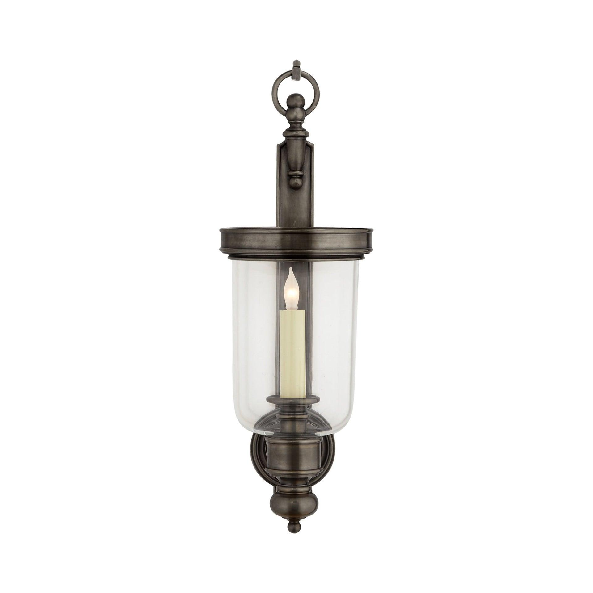 Black Bronze Jelly Jar Dimmable Wall Sconce